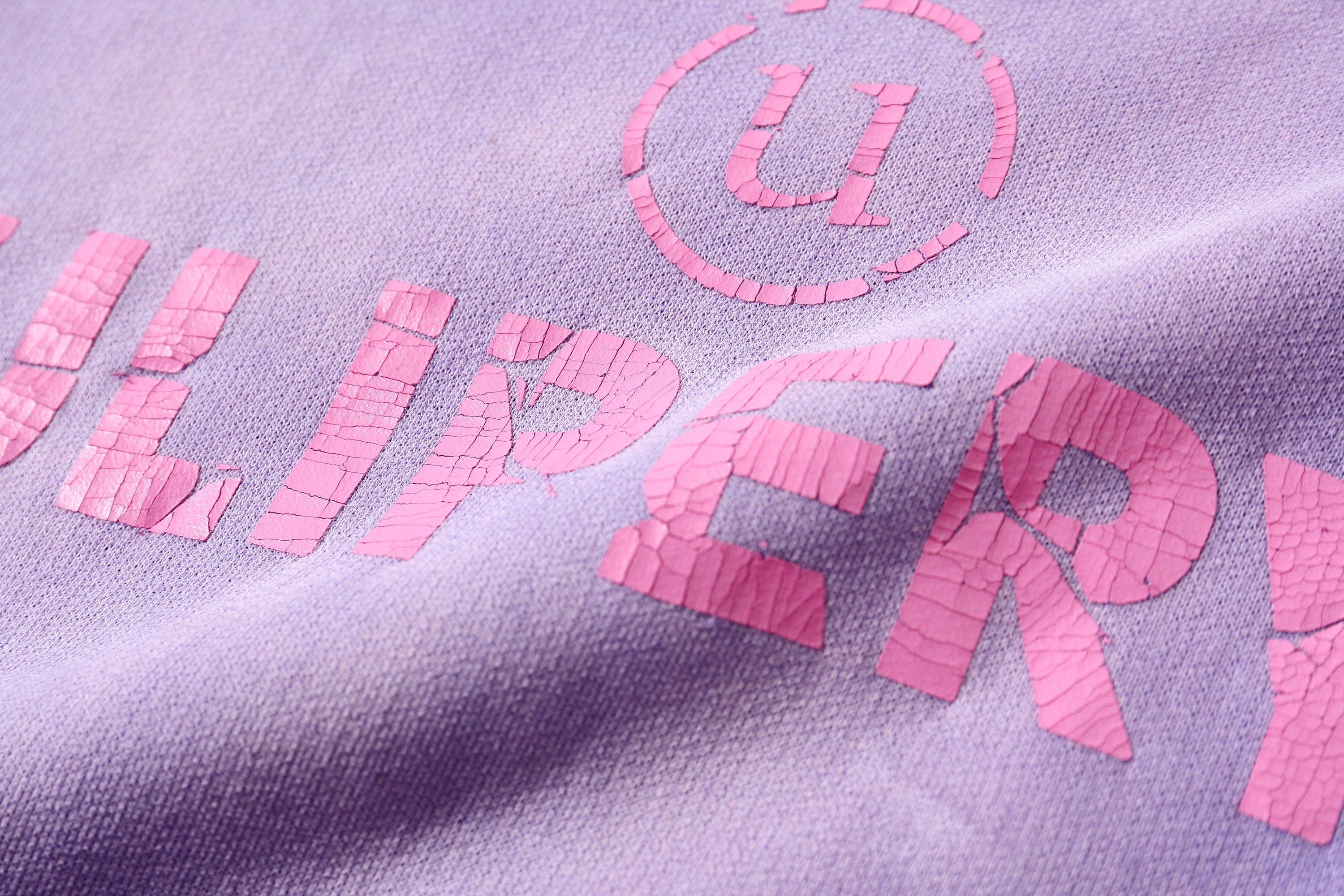 ULIPERY Distressed Gradient Oversized Hoodie Purple, premium urban and streetwear designers apparel on PROJECTISR.com, ULIPERY