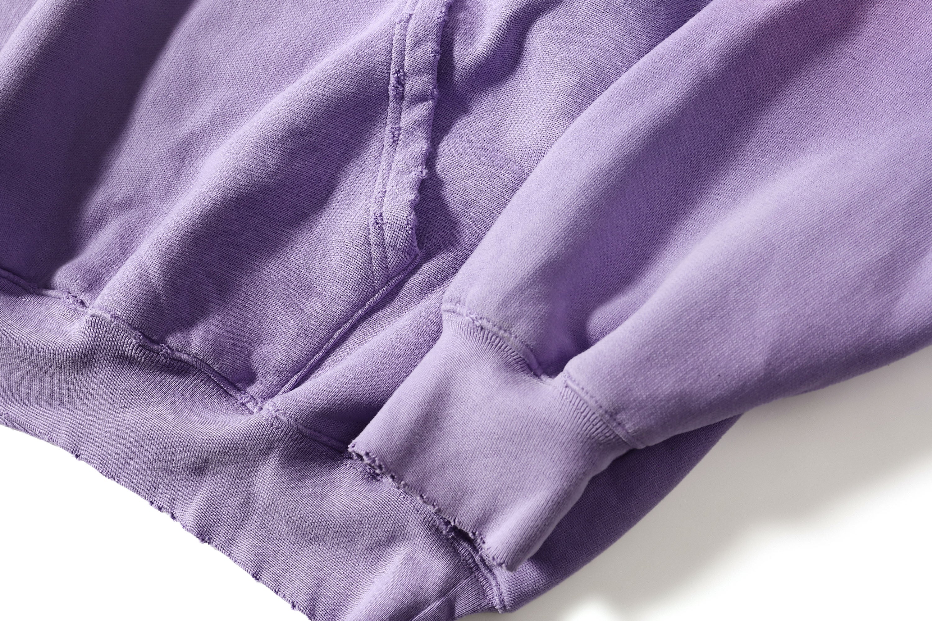 ULIPERY Distressed Gradient Oversized Hoodie Purple, premium urban and streetwear designers apparel on PROJECTISR.com, ULIPERY
