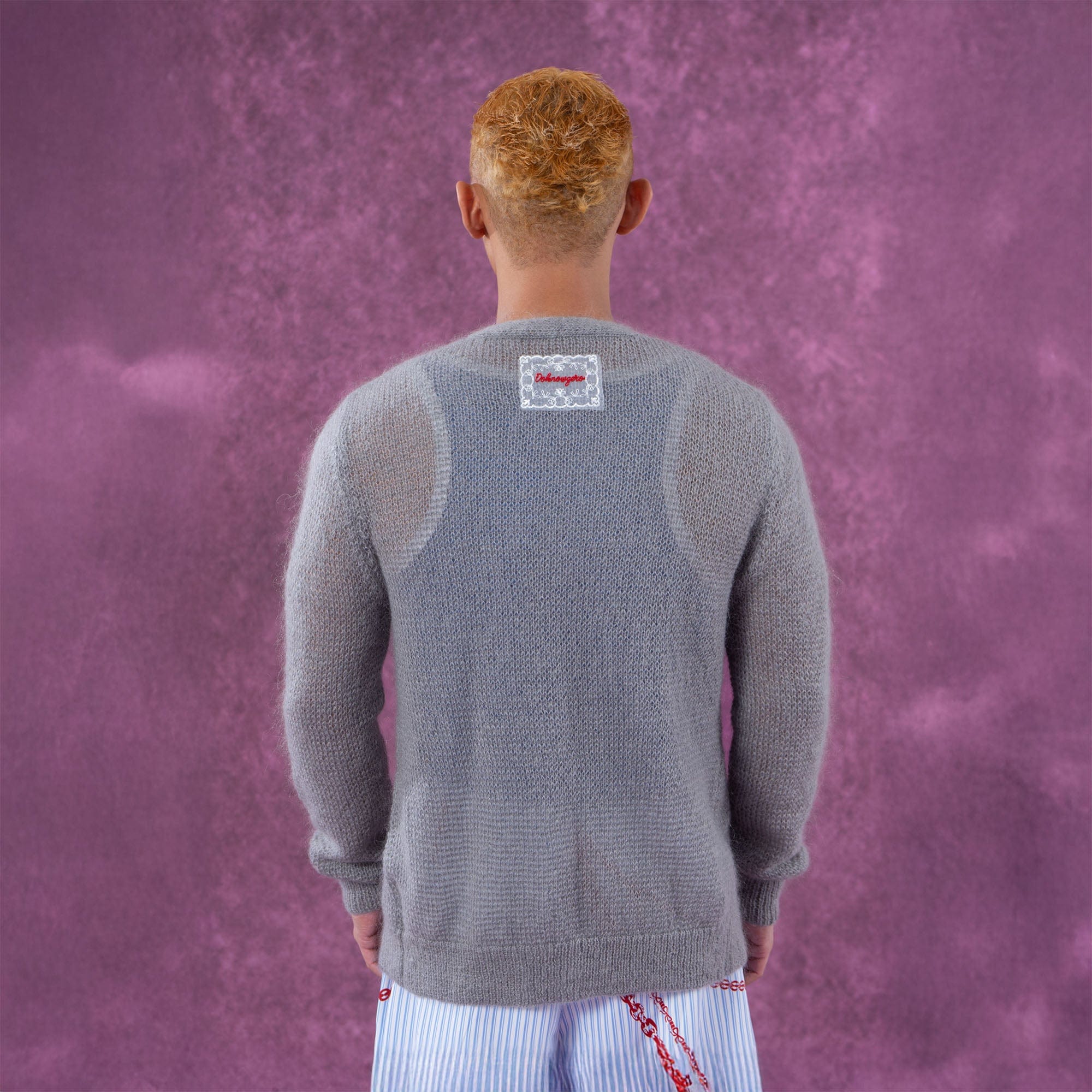 CLP Mohair V-Neck Cardigan, premium urban and streetwear designers apparel on PROJECTISR.com, CLP