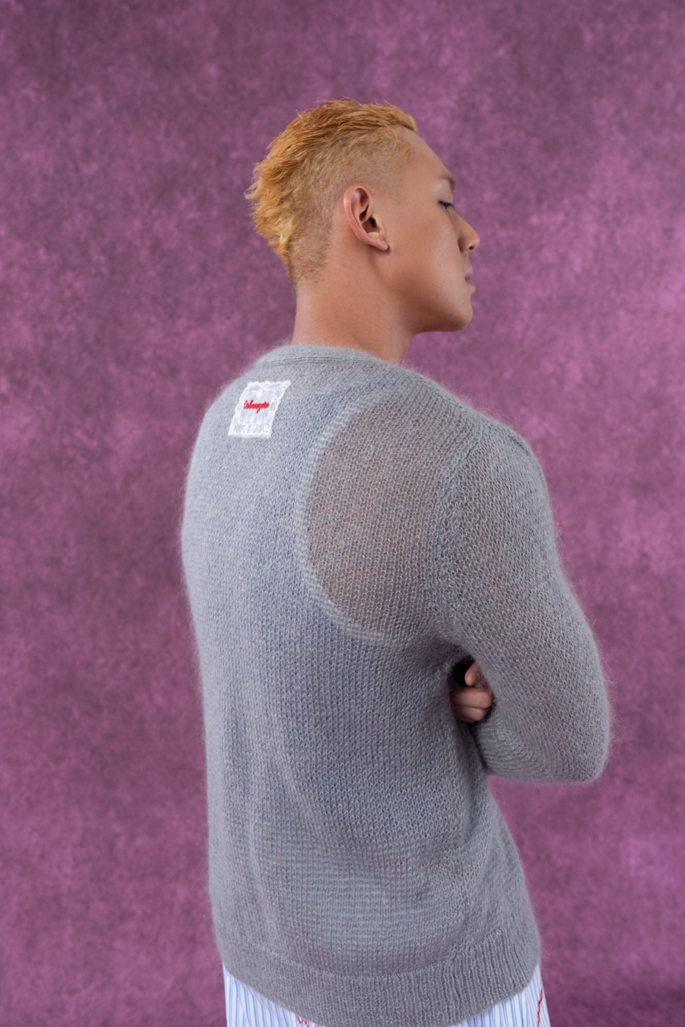 CLP Mohair V-Neck Cardigan, premium urban and streetwear designers apparel on PROJECTISR.com, CLP