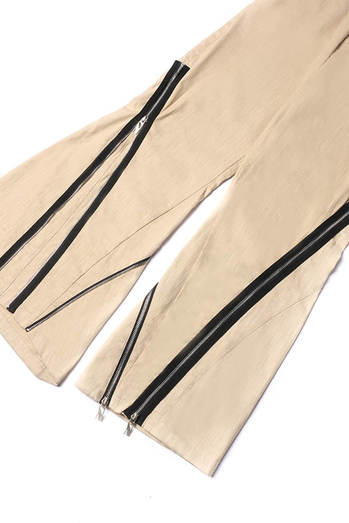 RELABEL Split Multi-Zipper Washed Pants, premium urban and streetwear designers apparel on PROJECTISR.com, RELABEL