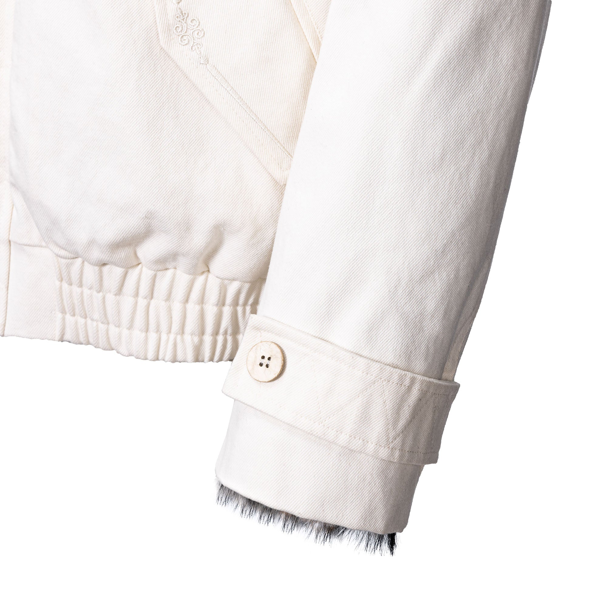 CATSSTAC Essential Faux-Fur Lined Stand-Collar Jacket, premium urban and streetwear designers apparel on PROJECTISR.com, CATSSTAC