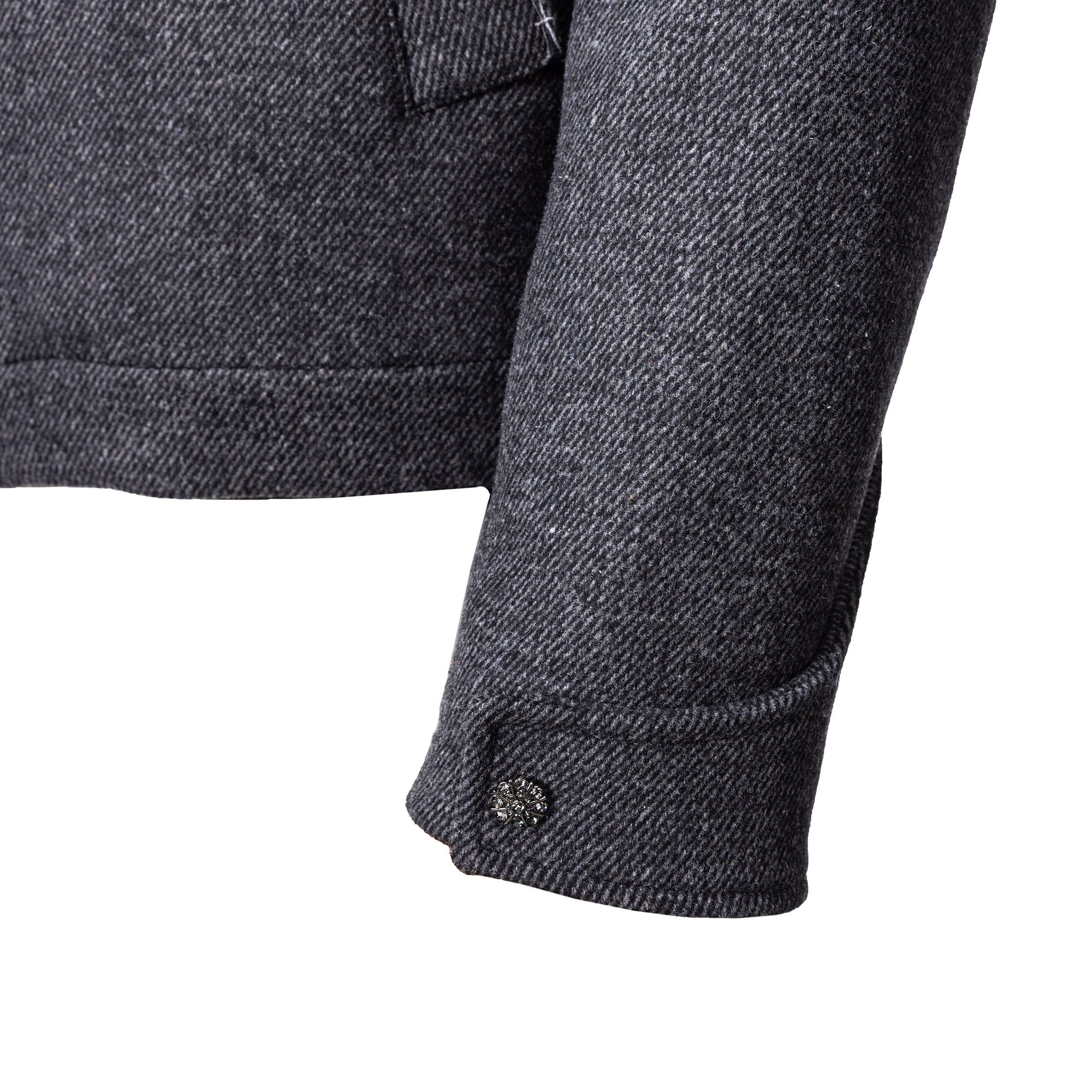 CATSSTAC Contrast-Stitched Wool-Blend Jacket, premium urban and streetwear designers apparel on PROJECTISR.com, CATSSTAC