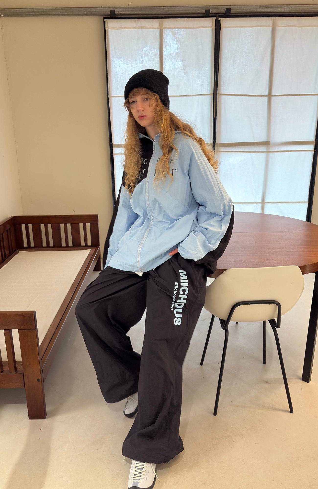 MIICHOUS Contrast Panel Detachable Liner Ski Jacket