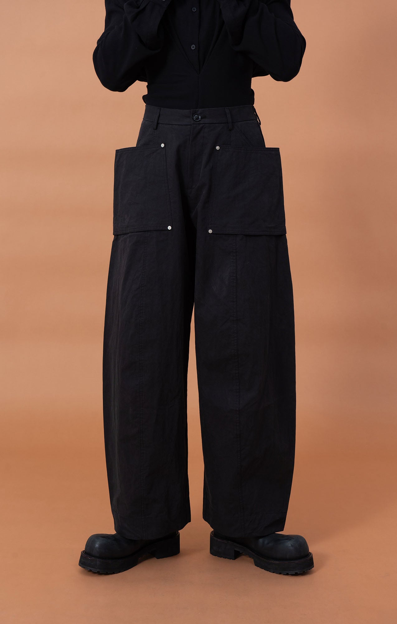 CLP Utility Big-Pocket Barrel Pants, premium urban and streetwear designers apparel on PROJECTISR.com, CLP