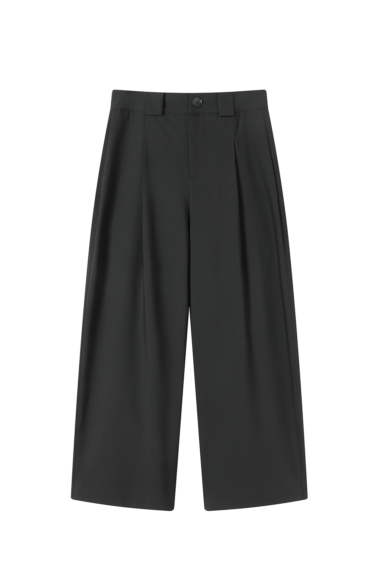 TGNS Pleated Wide-Leg Trousers