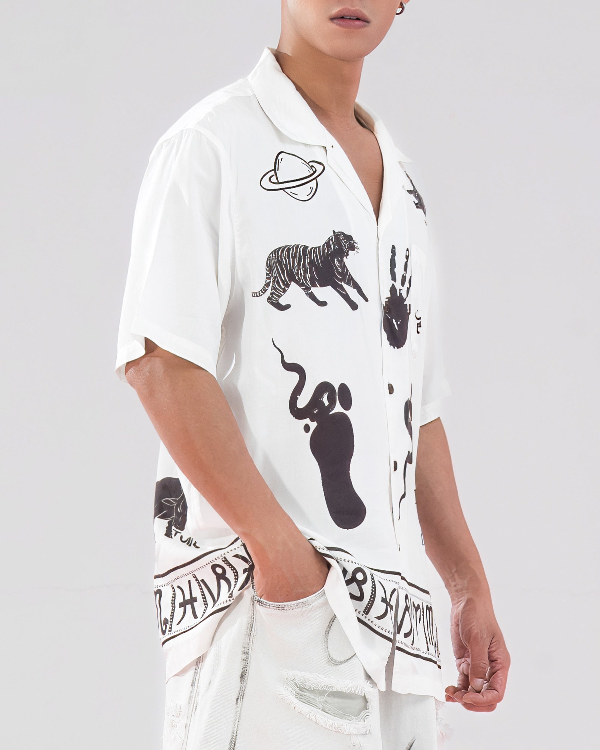 CLP Retro Graphics Half-Sleeve Shirt