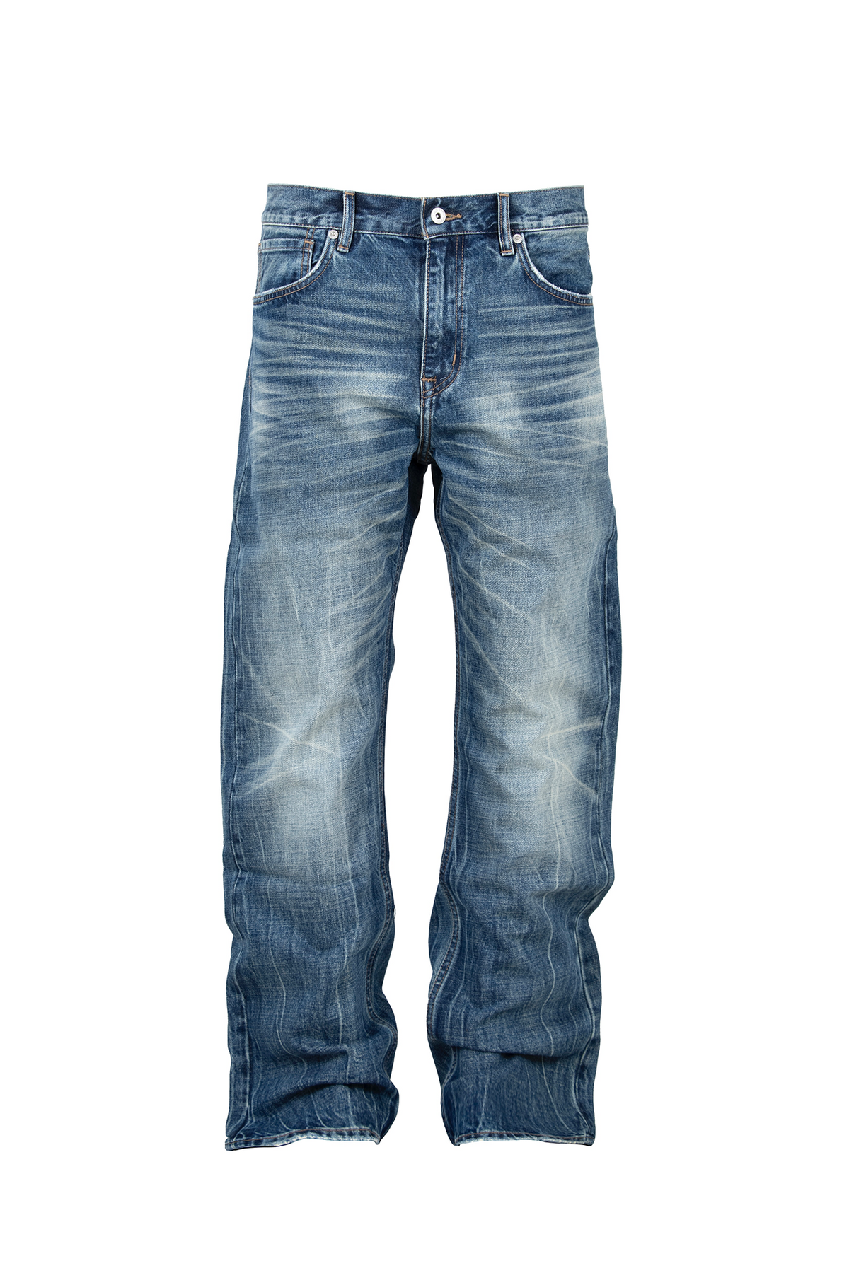 ZWDH Classic Washed Straight-Leg Jeans