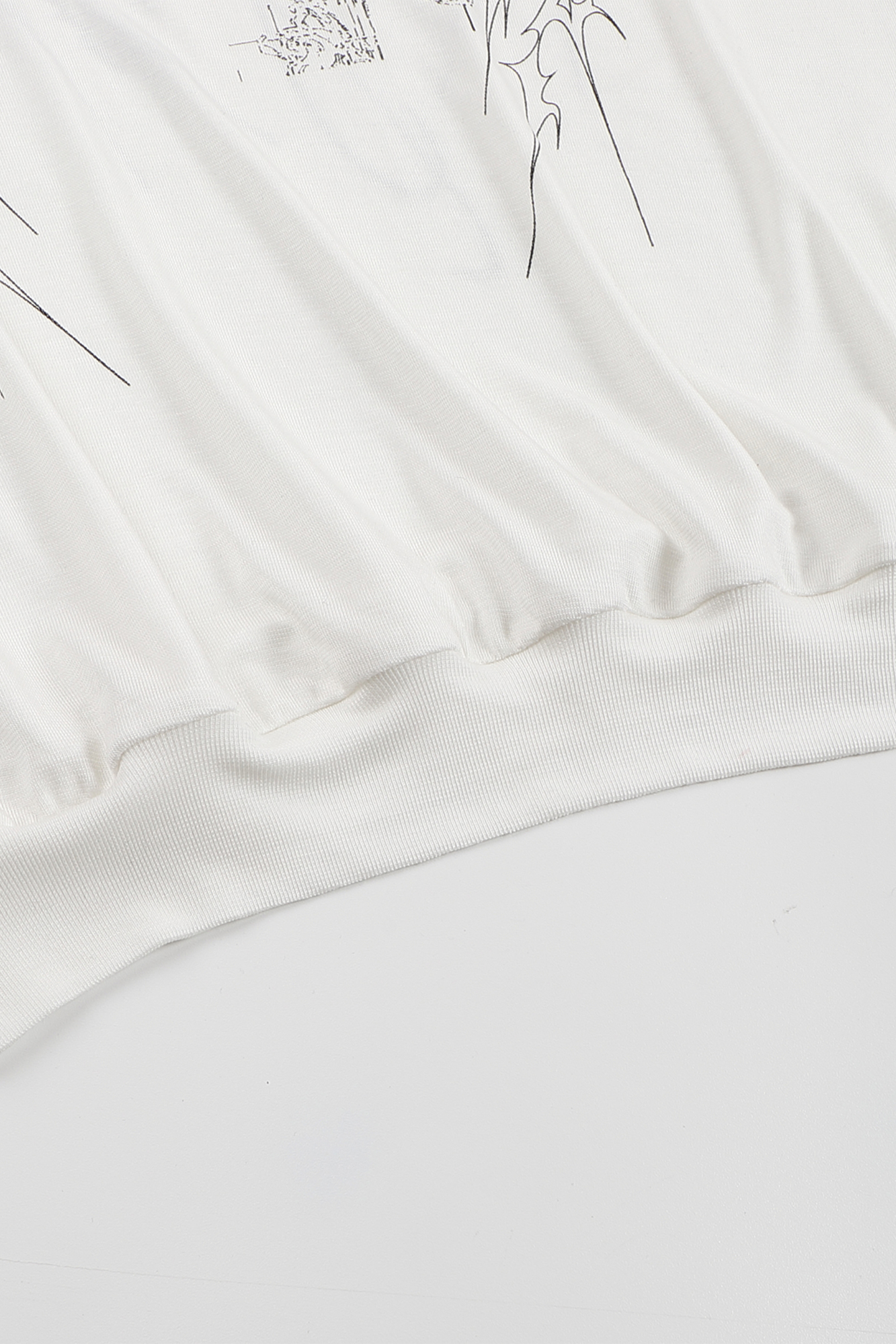 WHISTLEHUNTER Lyocell Graphic Long-Sleeve Tee, premium urban and streetwear designers apparel on PROJECTISR.com, WHISTLEHUNTER