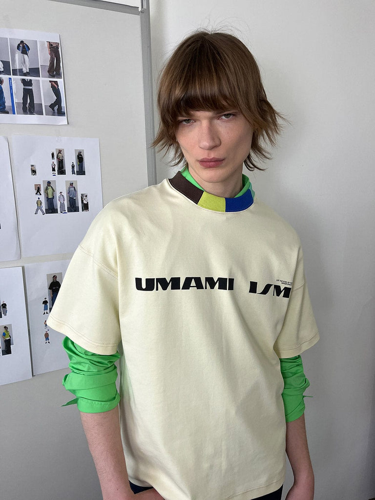 UMAMIISM Pixel Logo T-Shirt, premium urban and streetwear designers apparel on PROJECTISR.com, UMAMIISM