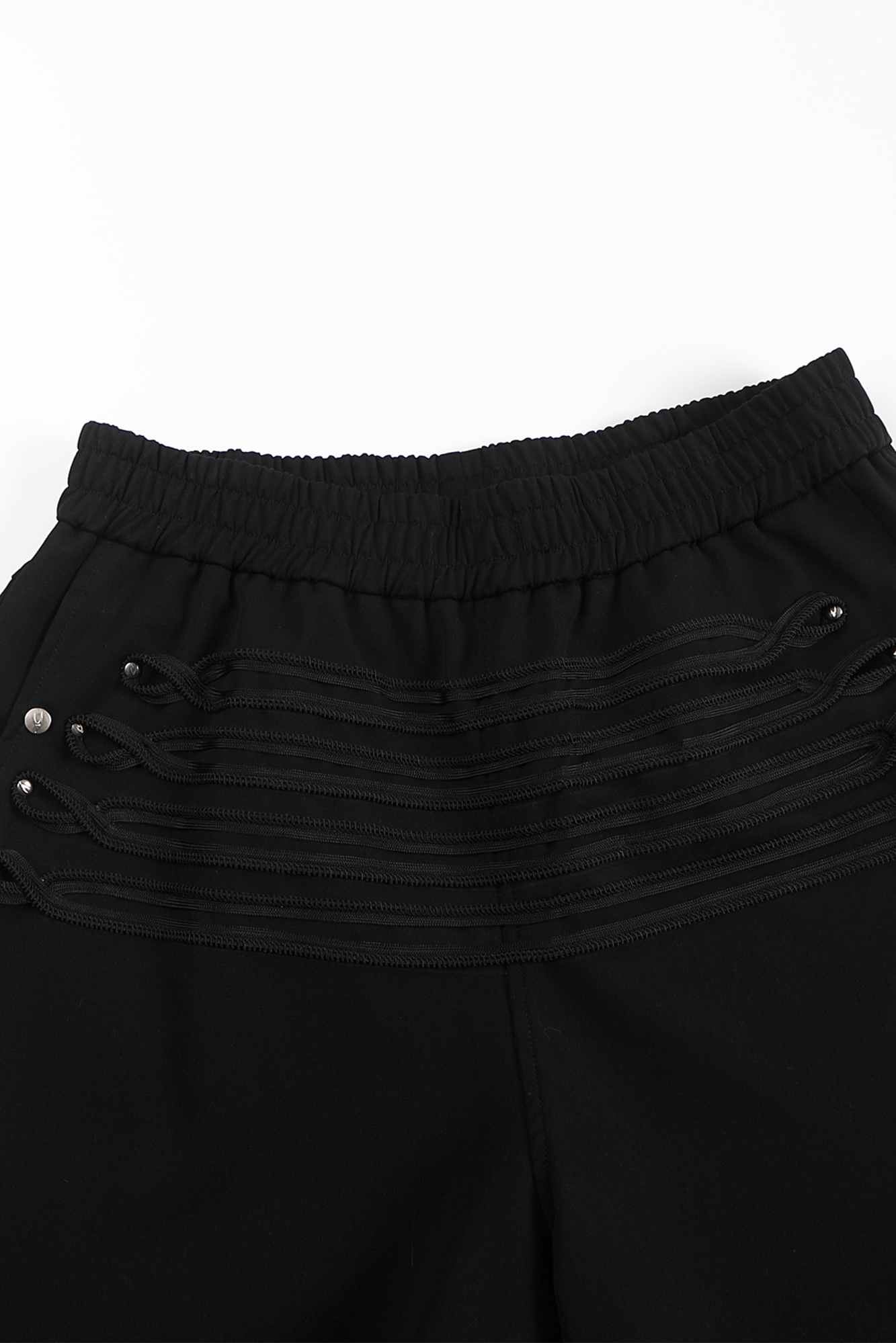 WHISTLEHUNTER Strap-Trim Tailored Trousers, premium urban and streetwear designers apparel on PROJECTISR.com, WHISTLEHUNTER