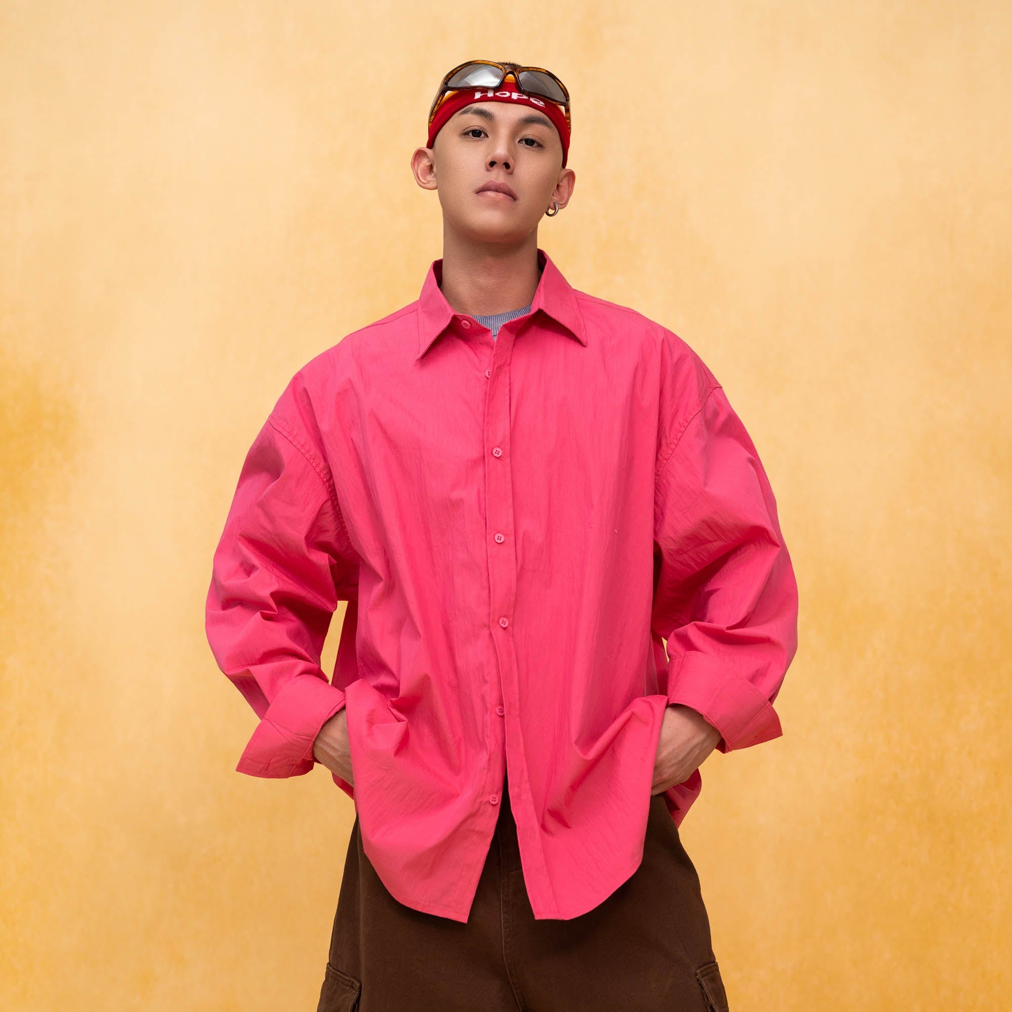 CLP Essential Crinkled Oversized Shirt
