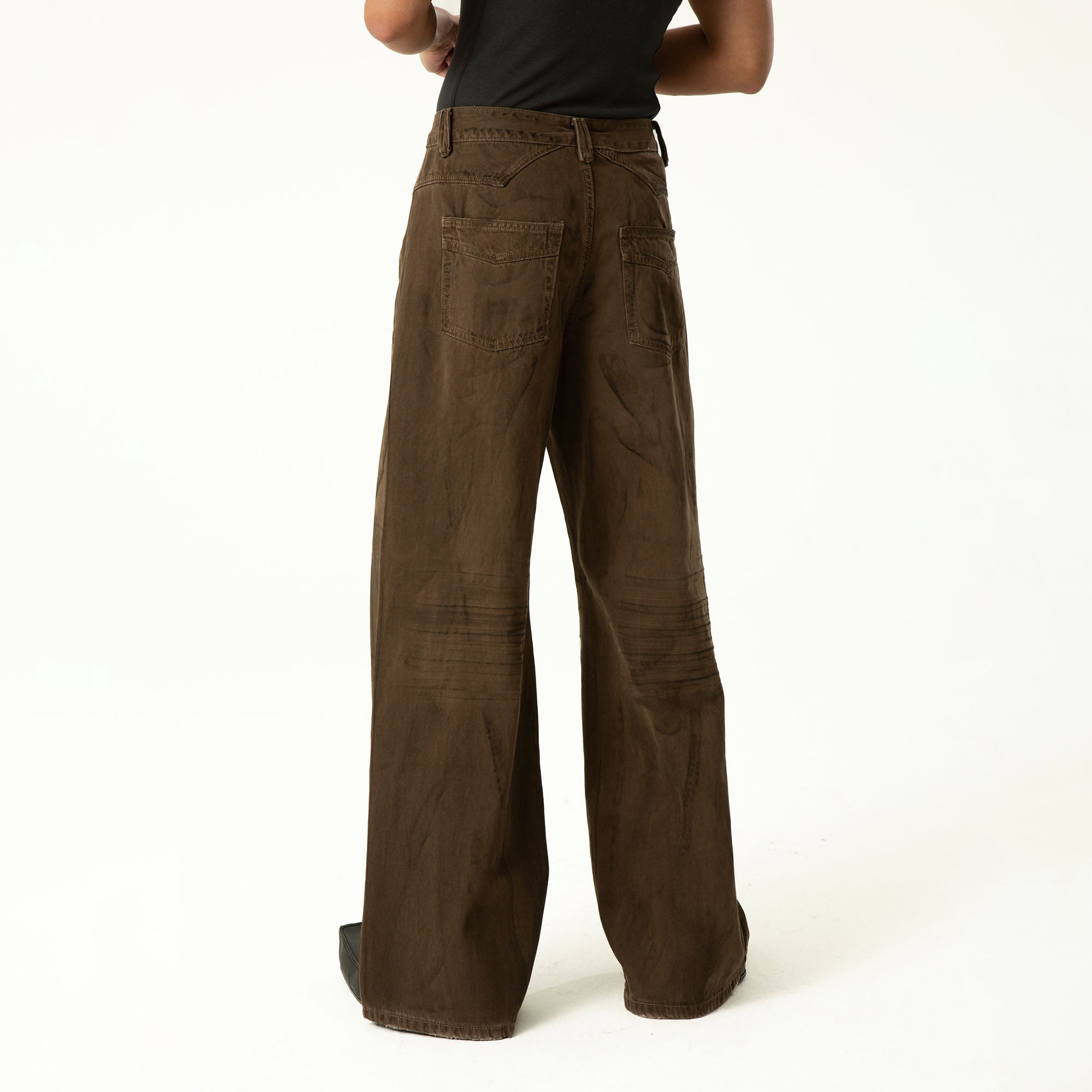 CLP Retro Panel Straight-Leg Jeans, premium urban and streetwear designers apparel on PROJECTISR.com, CLP
