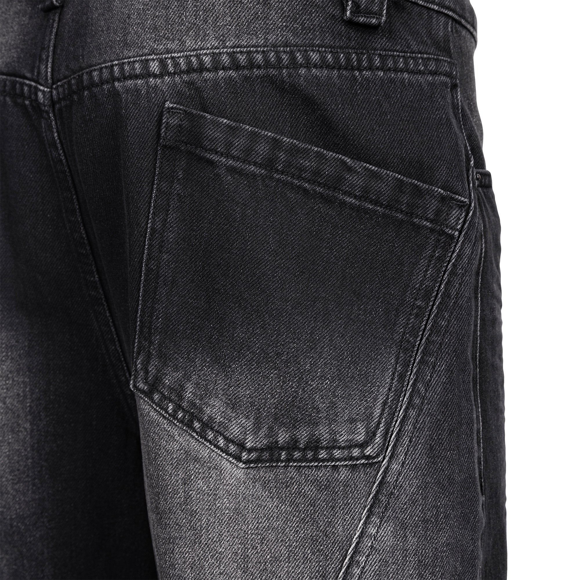 CATSSTAC Whisker-Washed Panel Wide-Leg Jeans, premium urban and streetwear designers apparel on PROJECTISR.com, CATSSTAC