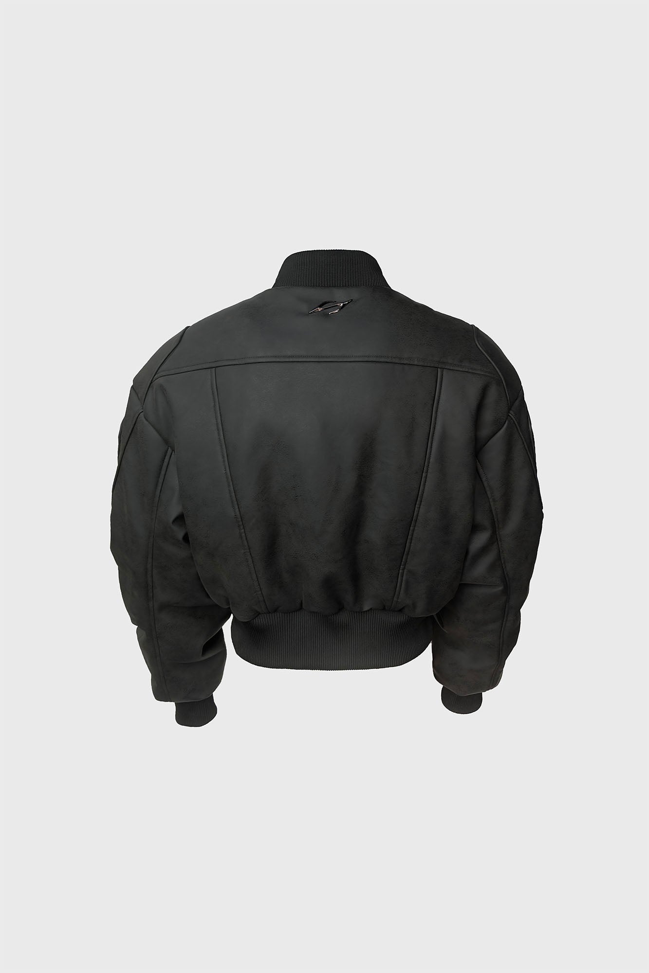 SSIN7 Panel-Structured Bomber Jacket