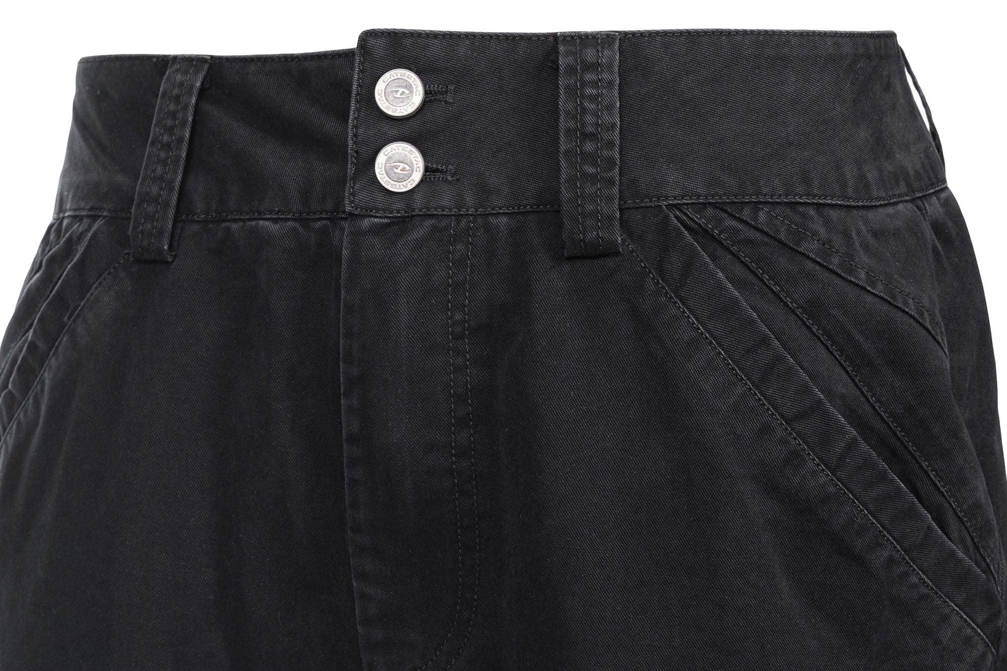 CATSSTAC Multi-Pocket Paneled Strap Cargo Pants, premium urban and streetwear designers apparel on PROJECTISR.com, CATSSTAC