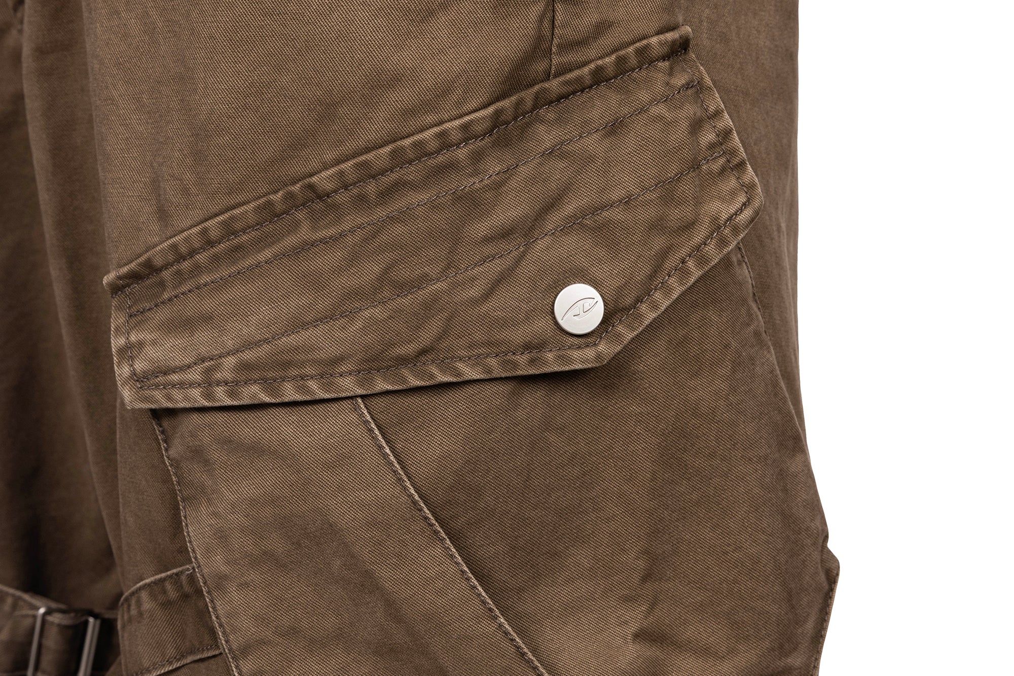 CATSSTAC Multi-Pocket Paneled Strap Cargo Pants, premium urban and streetwear designers apparel on PROJECTISR.com, CATSSTAC