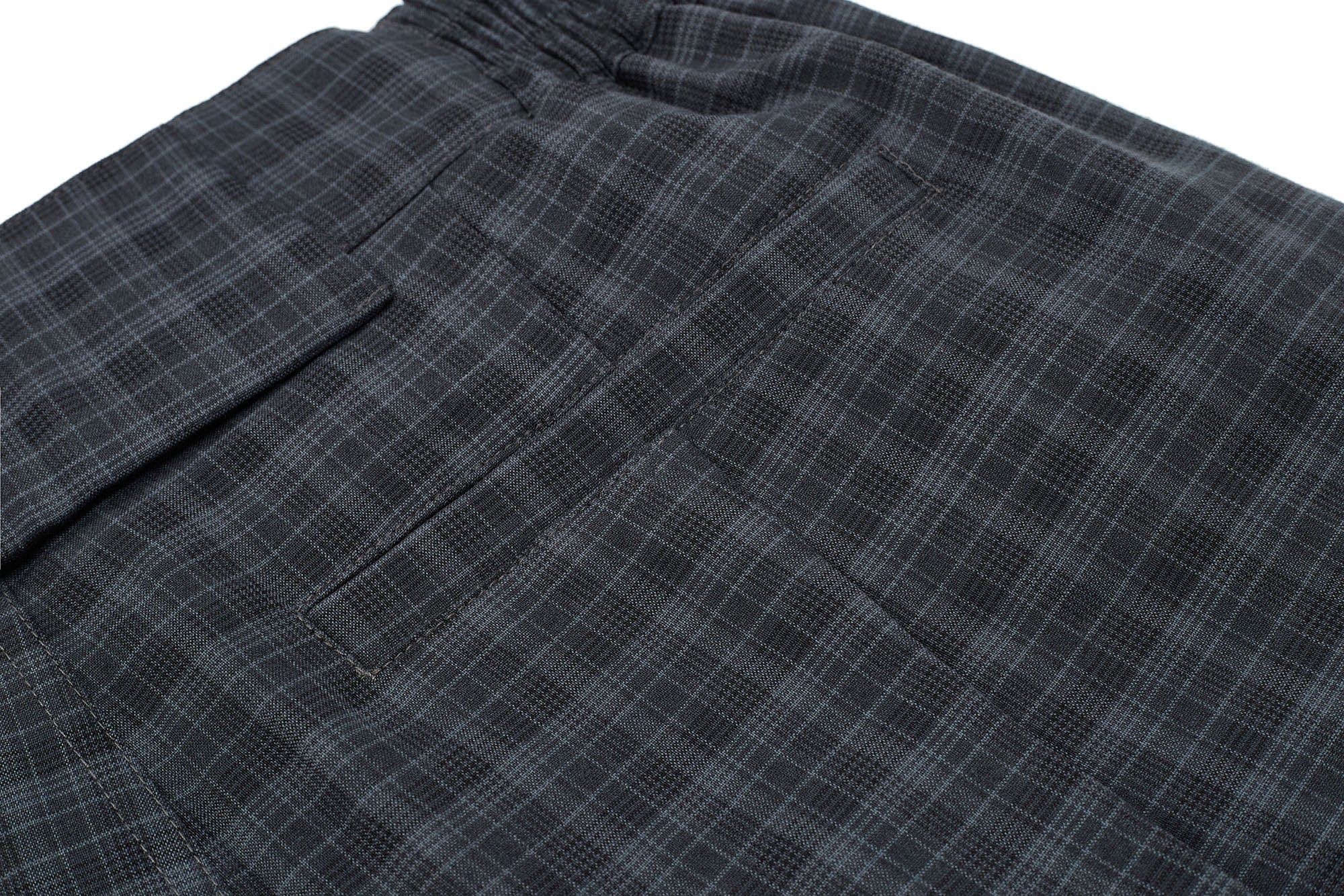 ESAIAS Retro Plaid Pleated Wide-Leg Pants, premium urban and streetwear designers apparel on PROJECTISR.com, ESAIAS