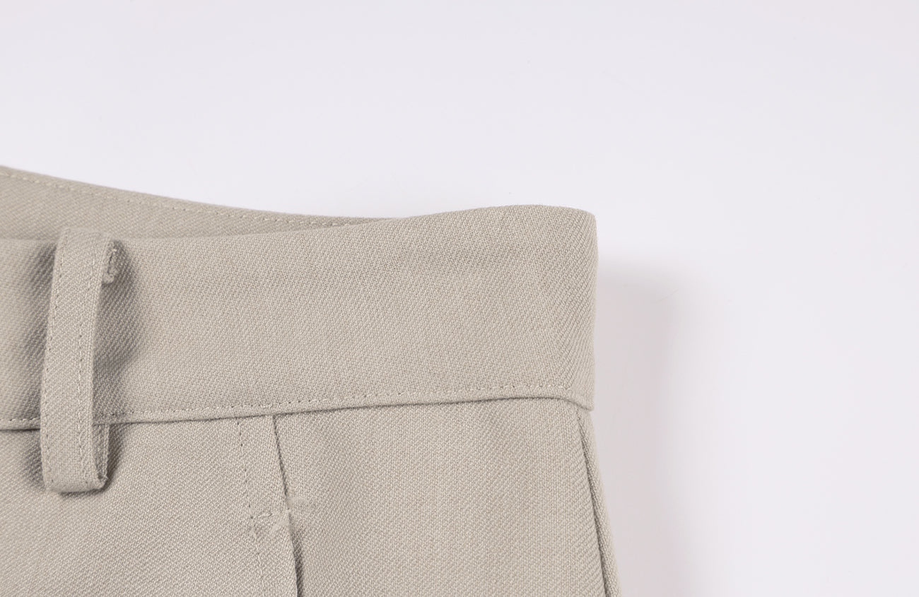 2000RSK Paneled Button-Fly Straight-Leg Trousers