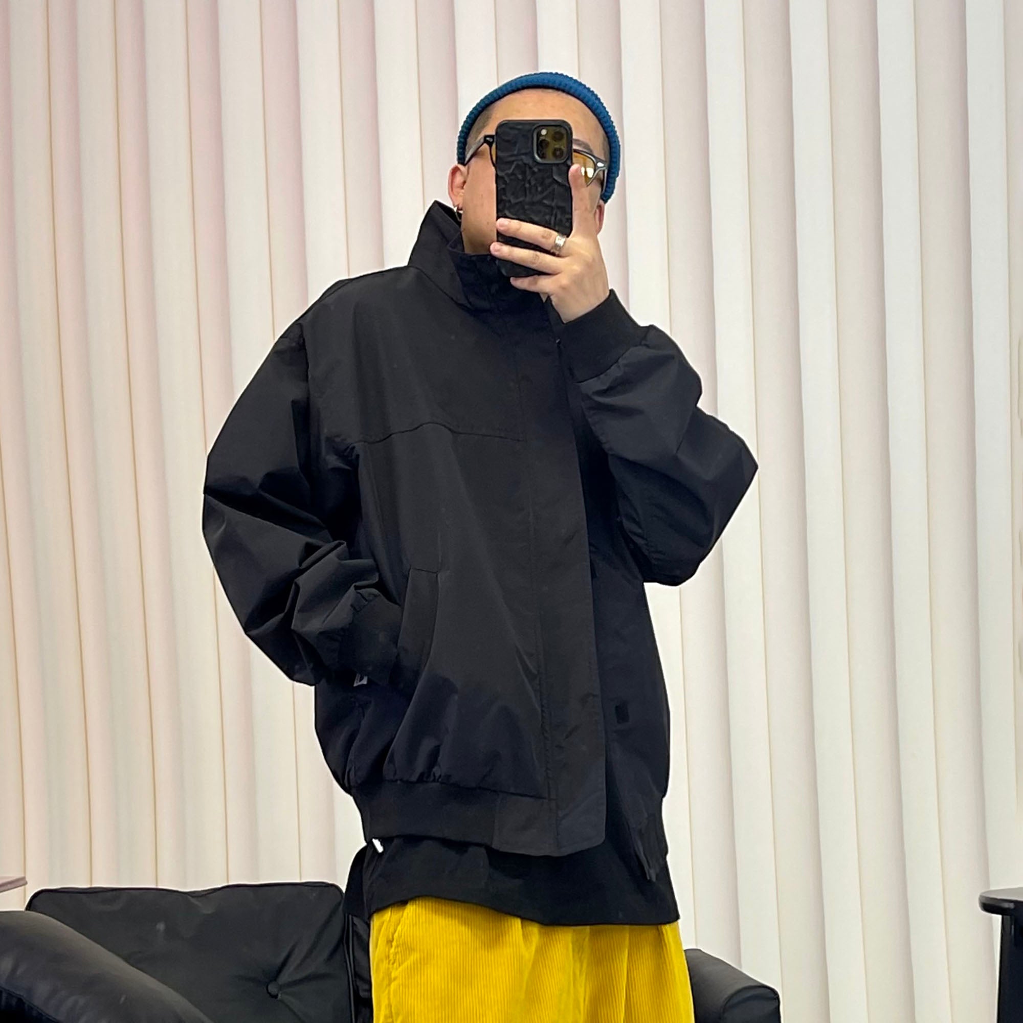 ME DA IGUAL Stand Collar Utility Waterproof Jacket