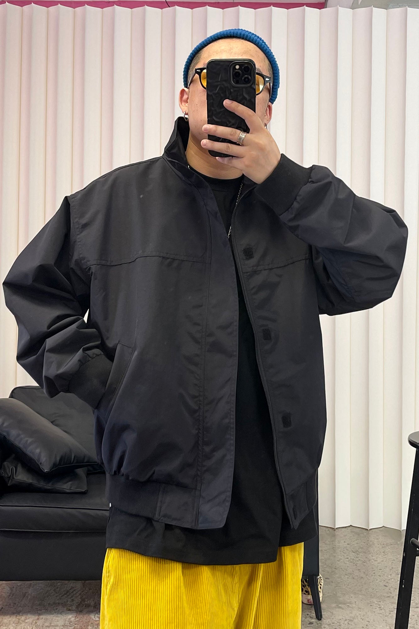 ME DA IGUAL Stand Collar Utility Waterproof Jacket