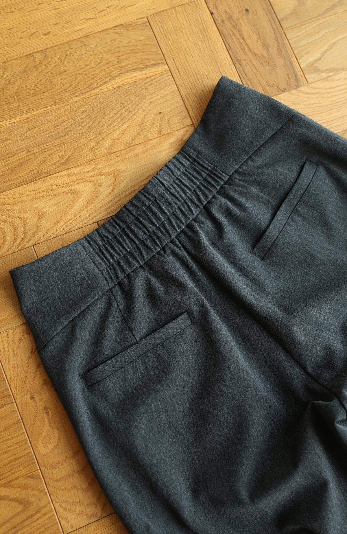 OKAYTHXBYE Pleated Wide-Leg Trousers