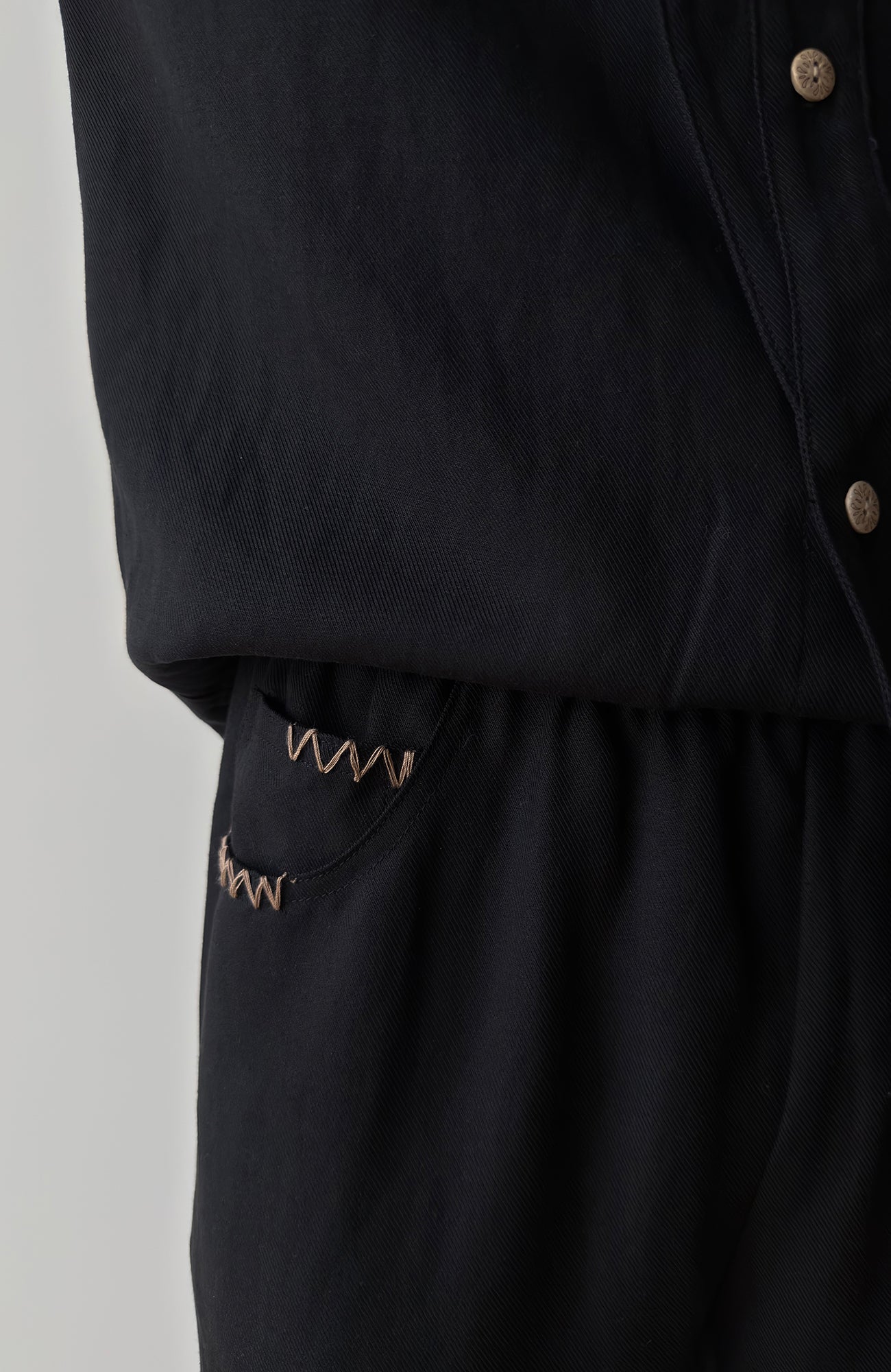 KREATE Stitched Drawstring Straight-Leg Trousers, premium urban and streetwear designers apparel on PROJECTISR.com, KREATE