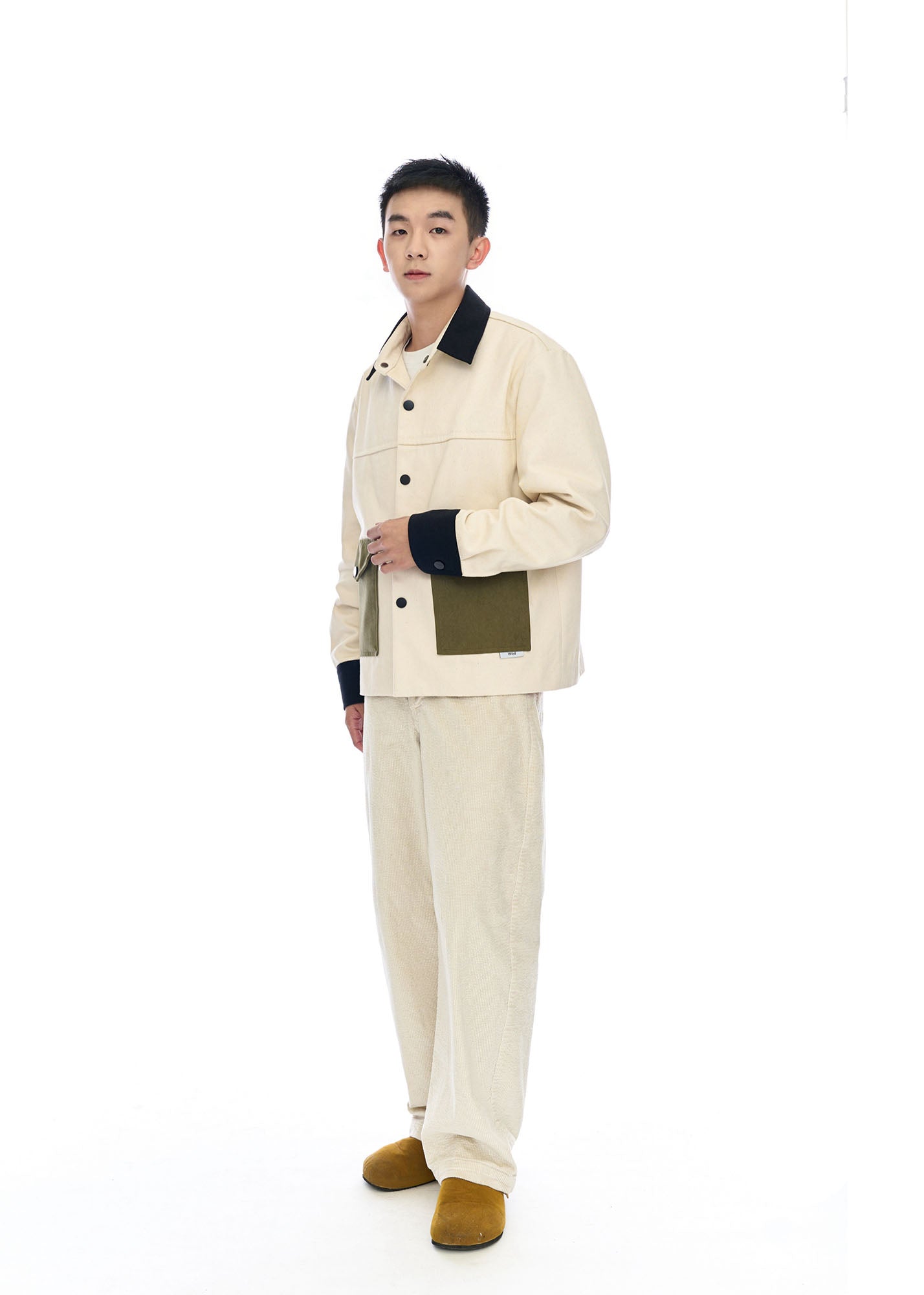 WIID Contrast Utility Pocket Barn Jacket, premium urban and streetwear designers apparel on PROJECTISR.com, WIID
