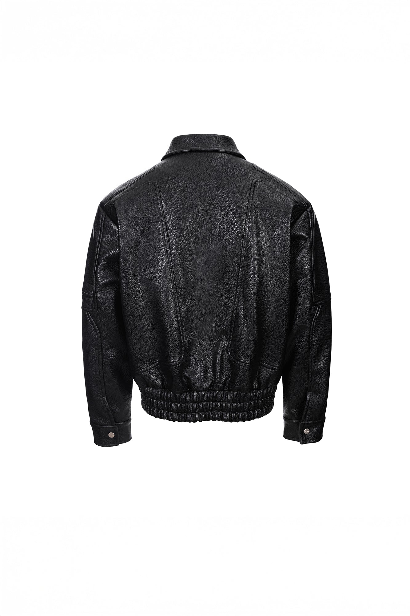 CATSSTAC Paneled Grain PU Utility Jacket, premium urban and streetwear designers apparel on PROJECTISR.com, CATSSTAC