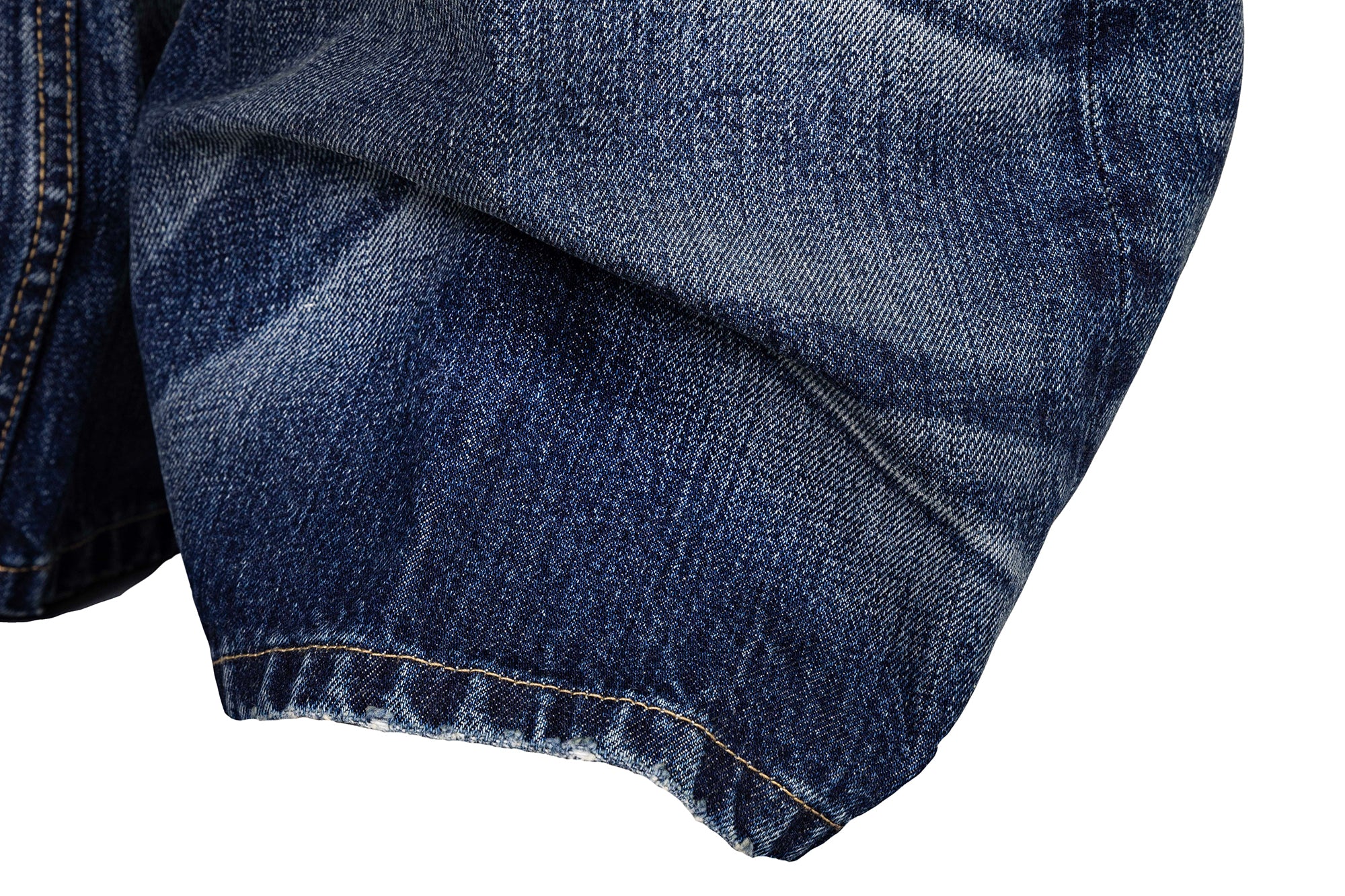 CATSSTAC Distressed Wrinkled Washed Wide-Leg Jeans, premium urban and streetwear designers apparel on PROJECTISR.com, CATSSTAC
