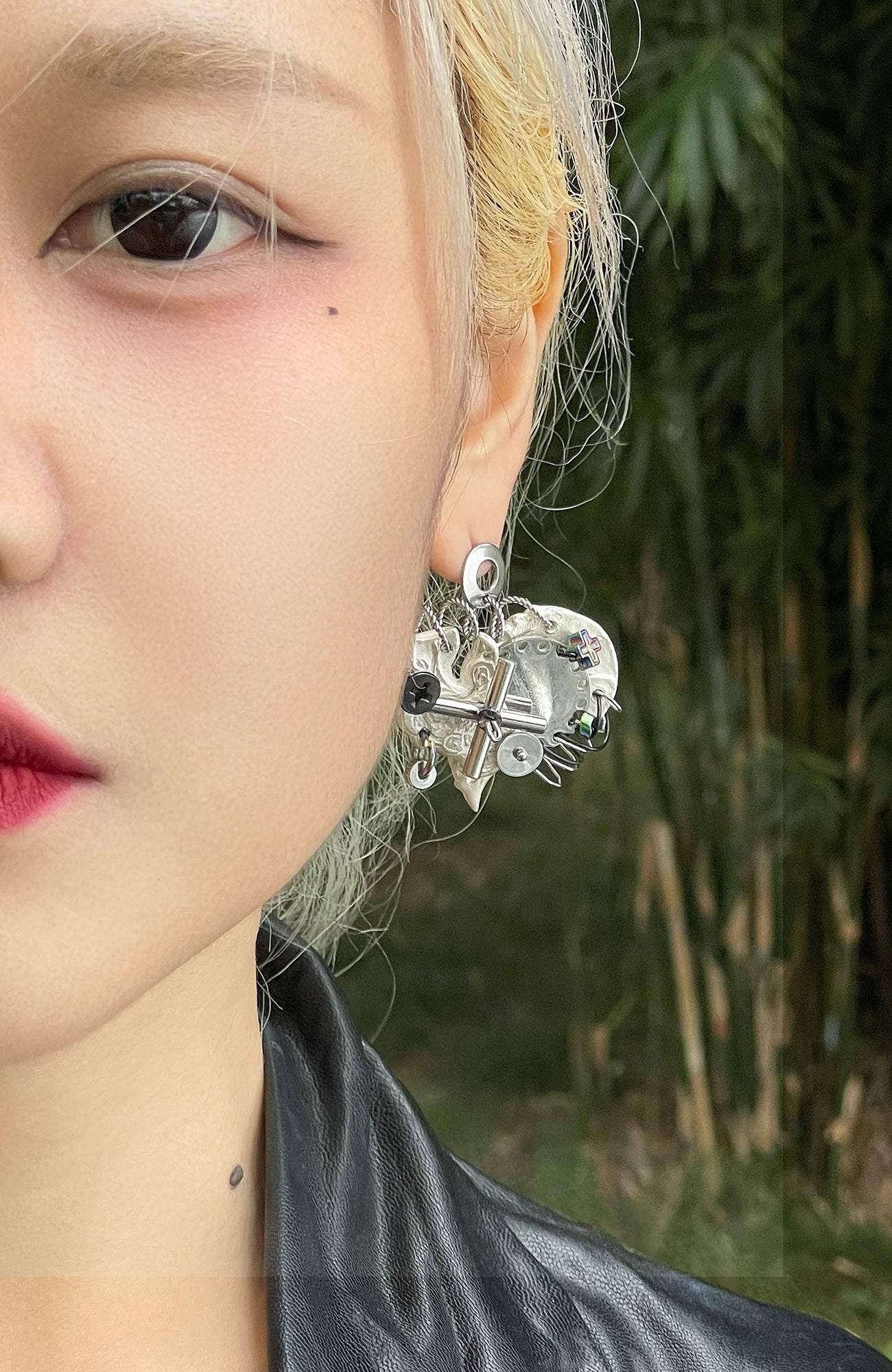 ILLUSORY × YBDX ZHAXii Tribal-Mechancial One-Piece Earring