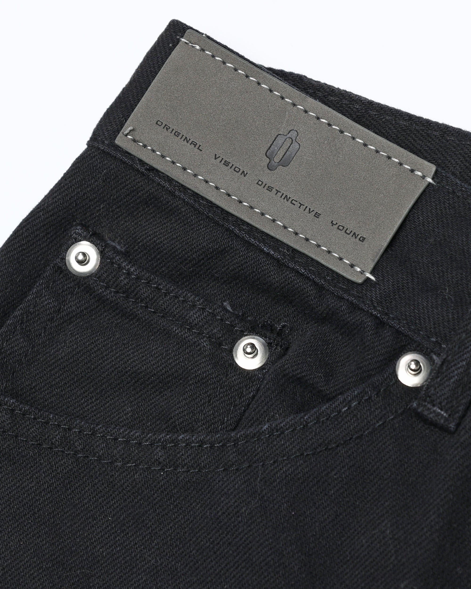 OVDY Retro Deconstructed Washed Raw Edge Shorts