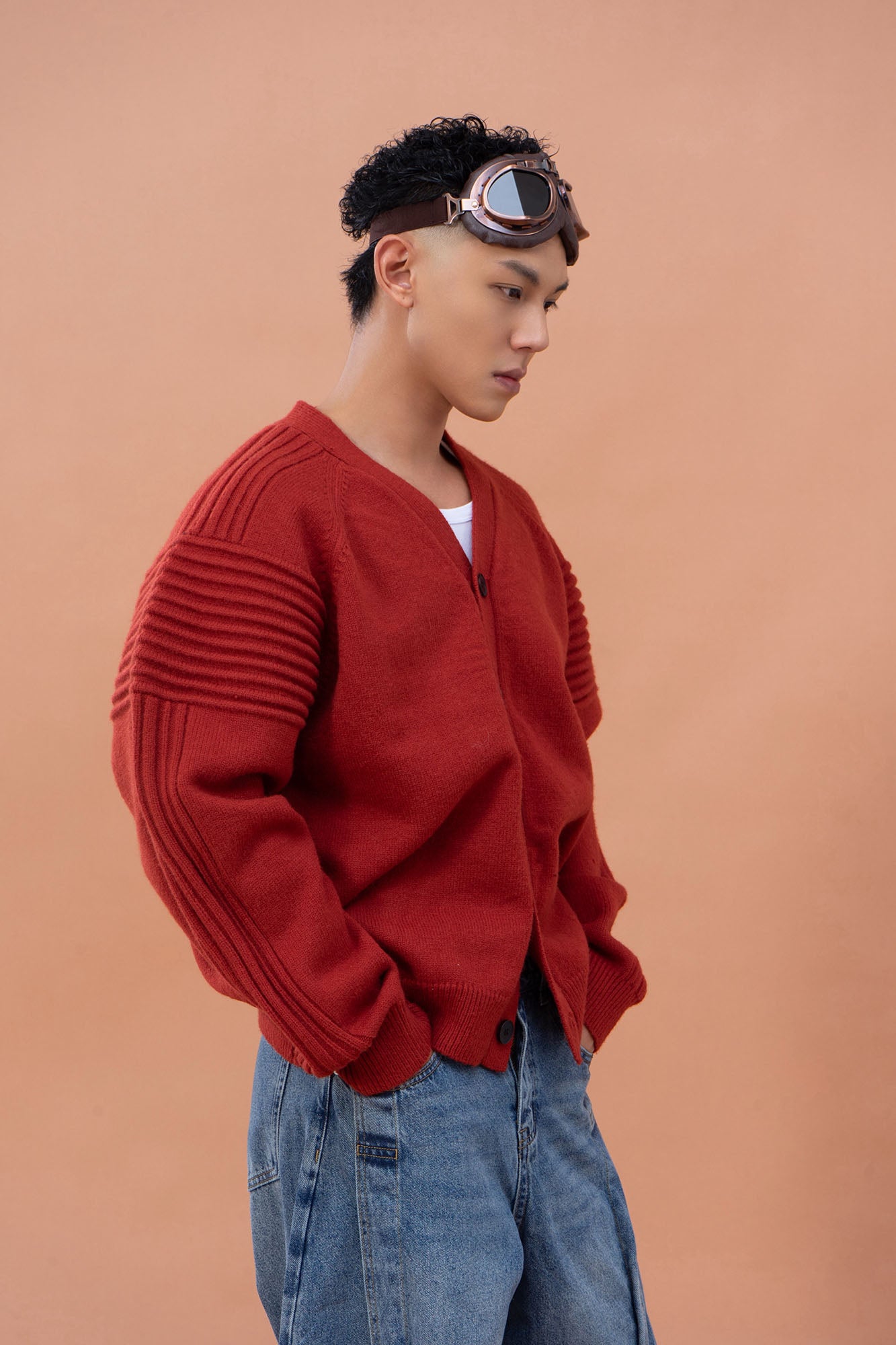 CLP Modern V-Neck Cardigan