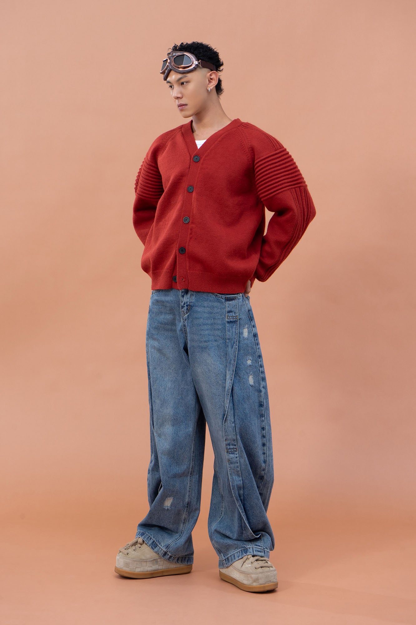 CLP Modern V-Neck Cardigan