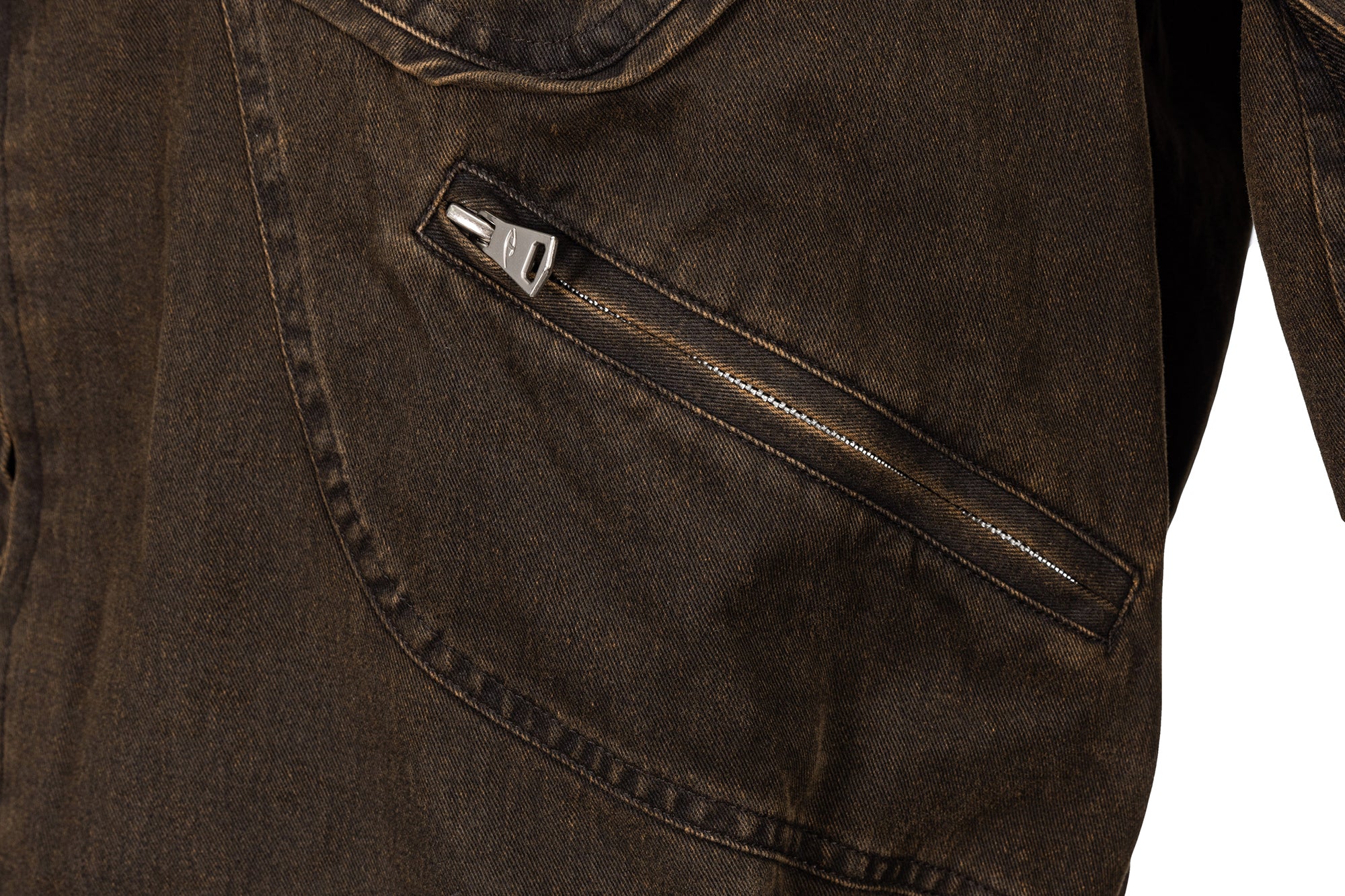 CATSSTAC Washed Paneled Multi-Pocket Utility Jacket, premium urban and streetwear designers apparel on PROJECTISR.com, CATSSTAC