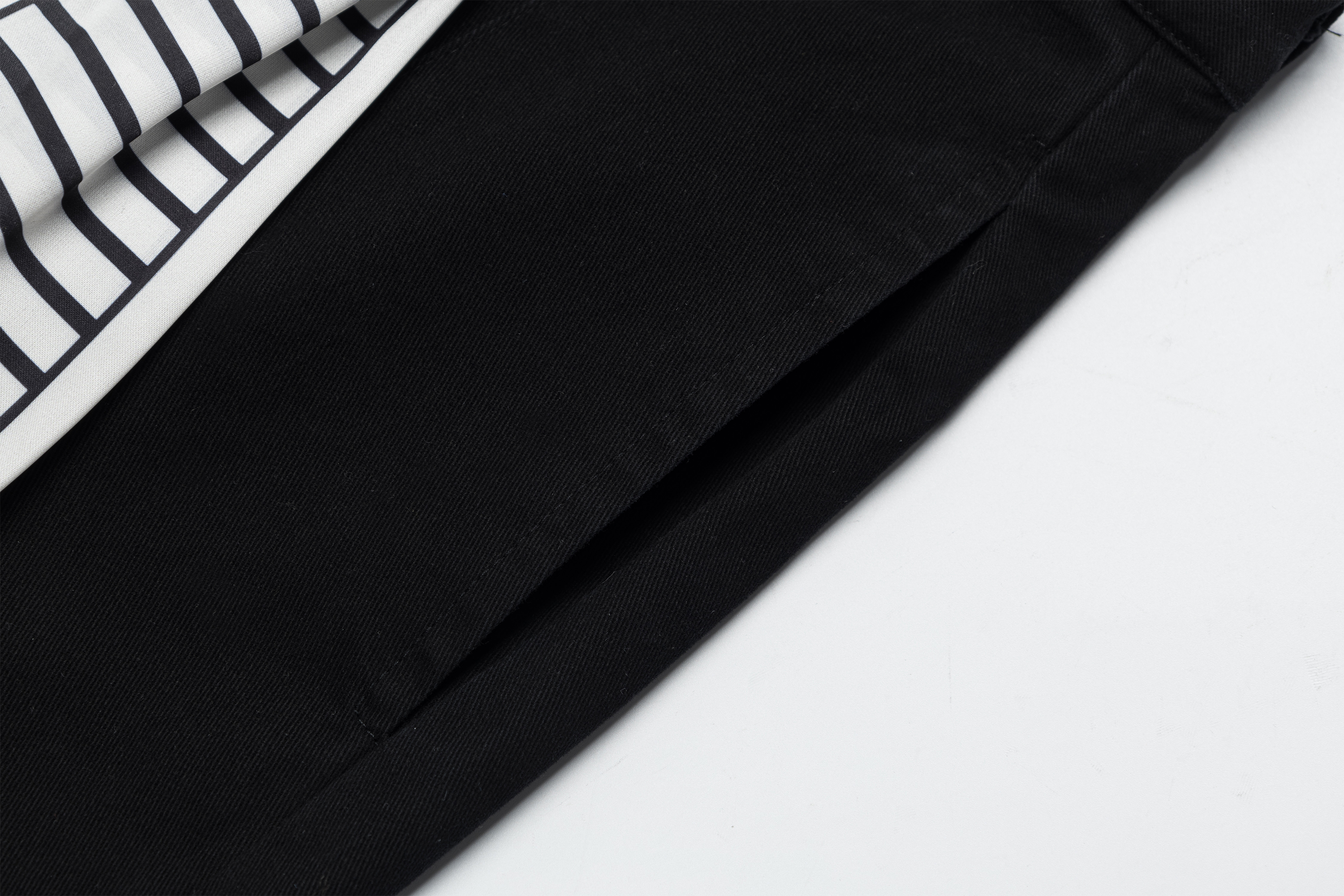 OVDY Retro Washed Stripe-Tie Wide-Leg Pants, premium urban and streetwear designers apparel on PROJECTISR.com, DVDY