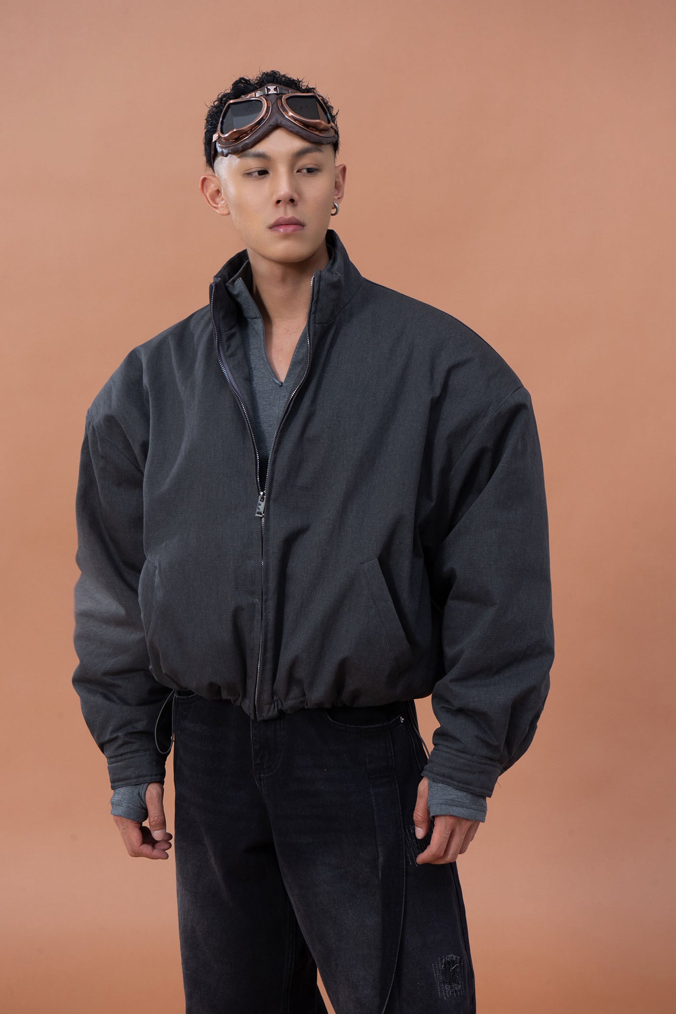 CLP Modern Cropped Puffer Jacket