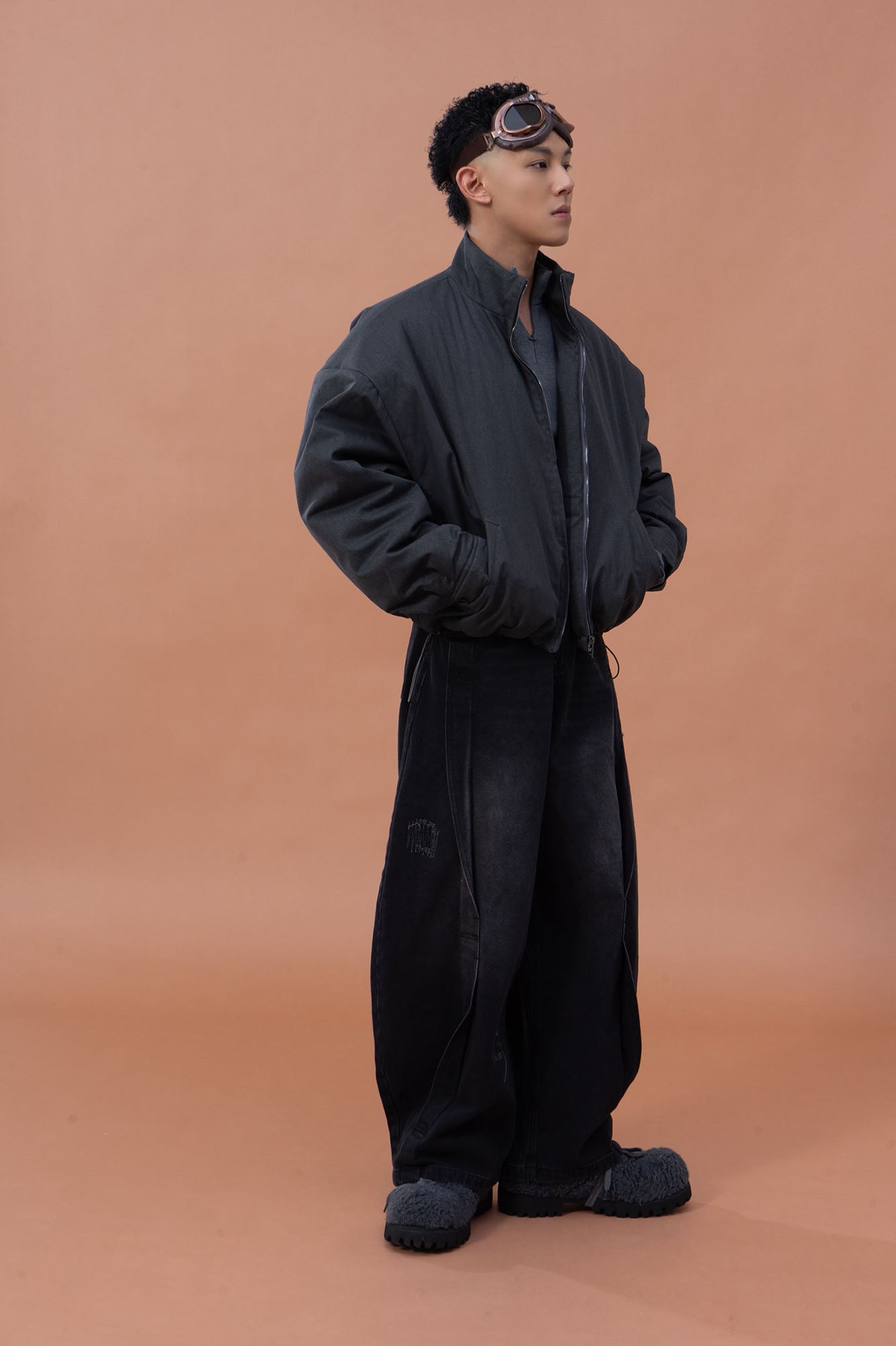 CLP Modern Cropped Puffer Jacket