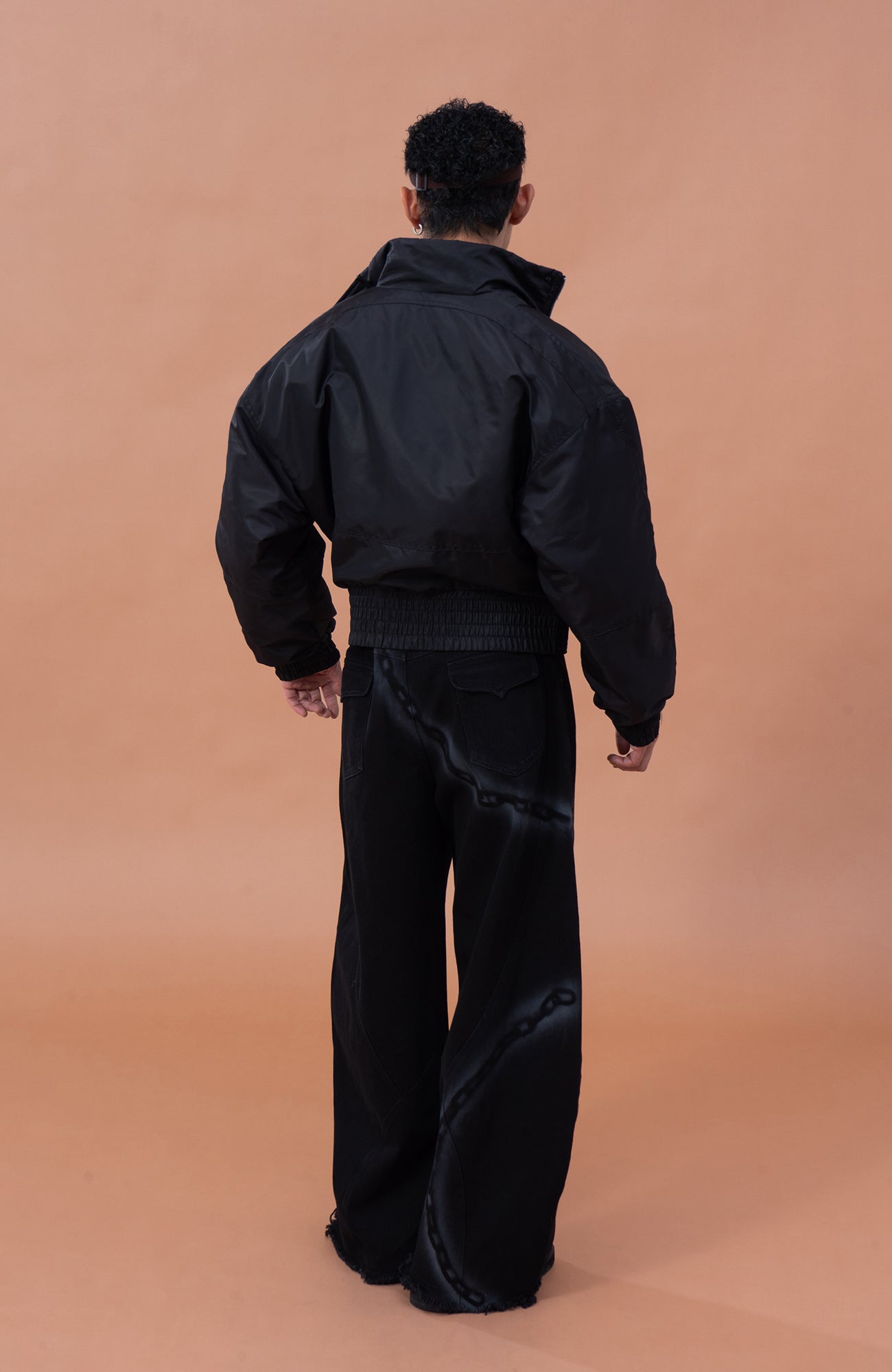 CLP Raglan Cropped Puffer Jacket, premium urban and streetwear designers apparel on PROJECTISR.com, CLP