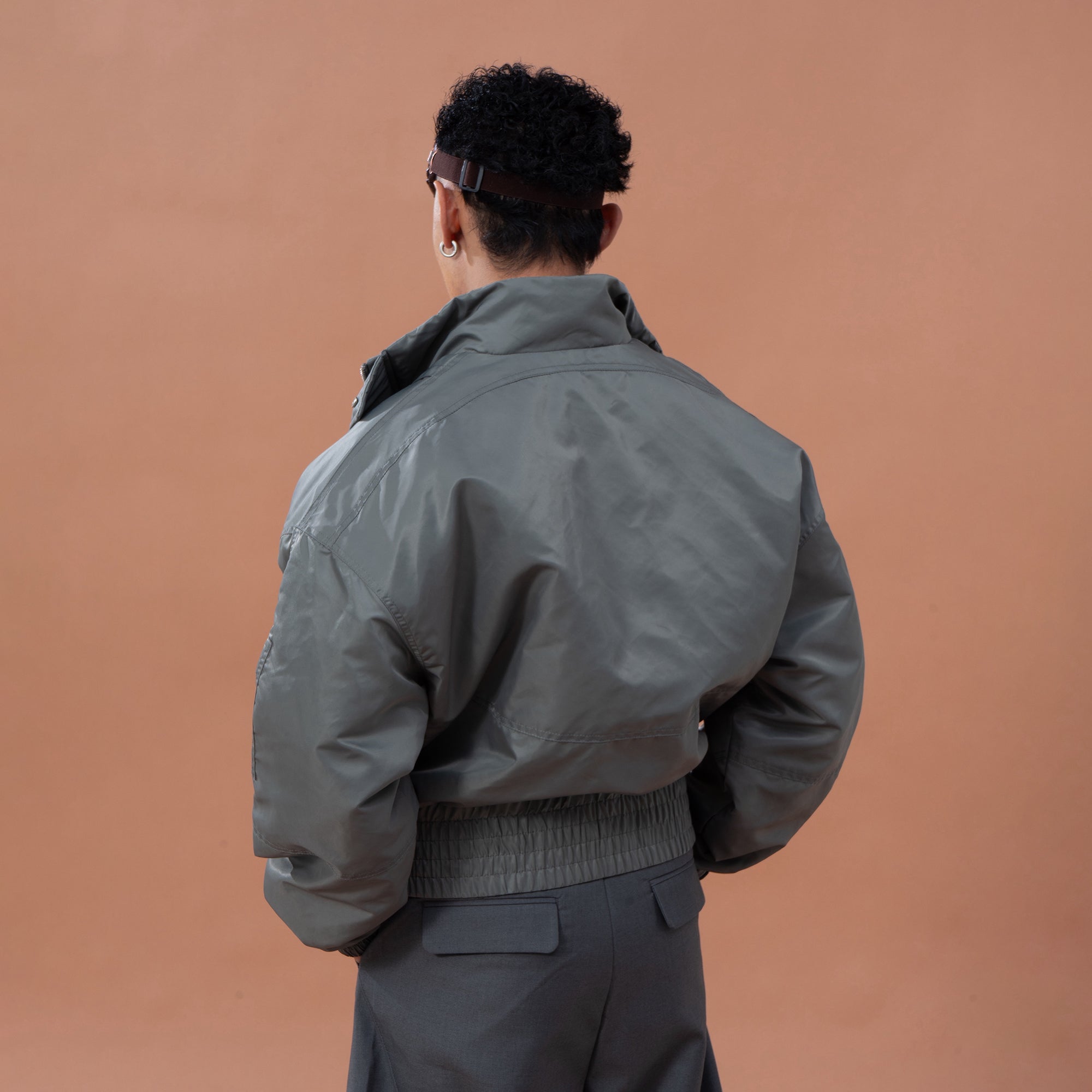 CLP Raglan Cropped Puffer Jacket, premium urban and streetwear designers apparel on PROJECTISR.com, CLP