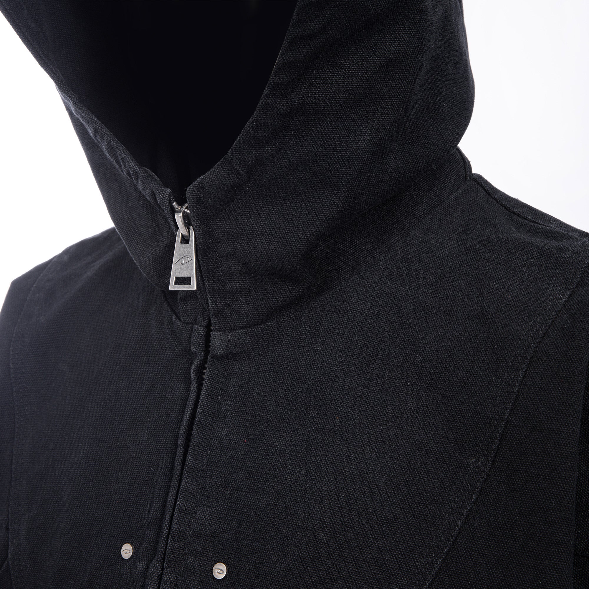 CATSSTAC Structured Panel Studded Hooded Jacket, premium urban and streetwear designers apparel on PROJECTISR.com, CATSSTAC
