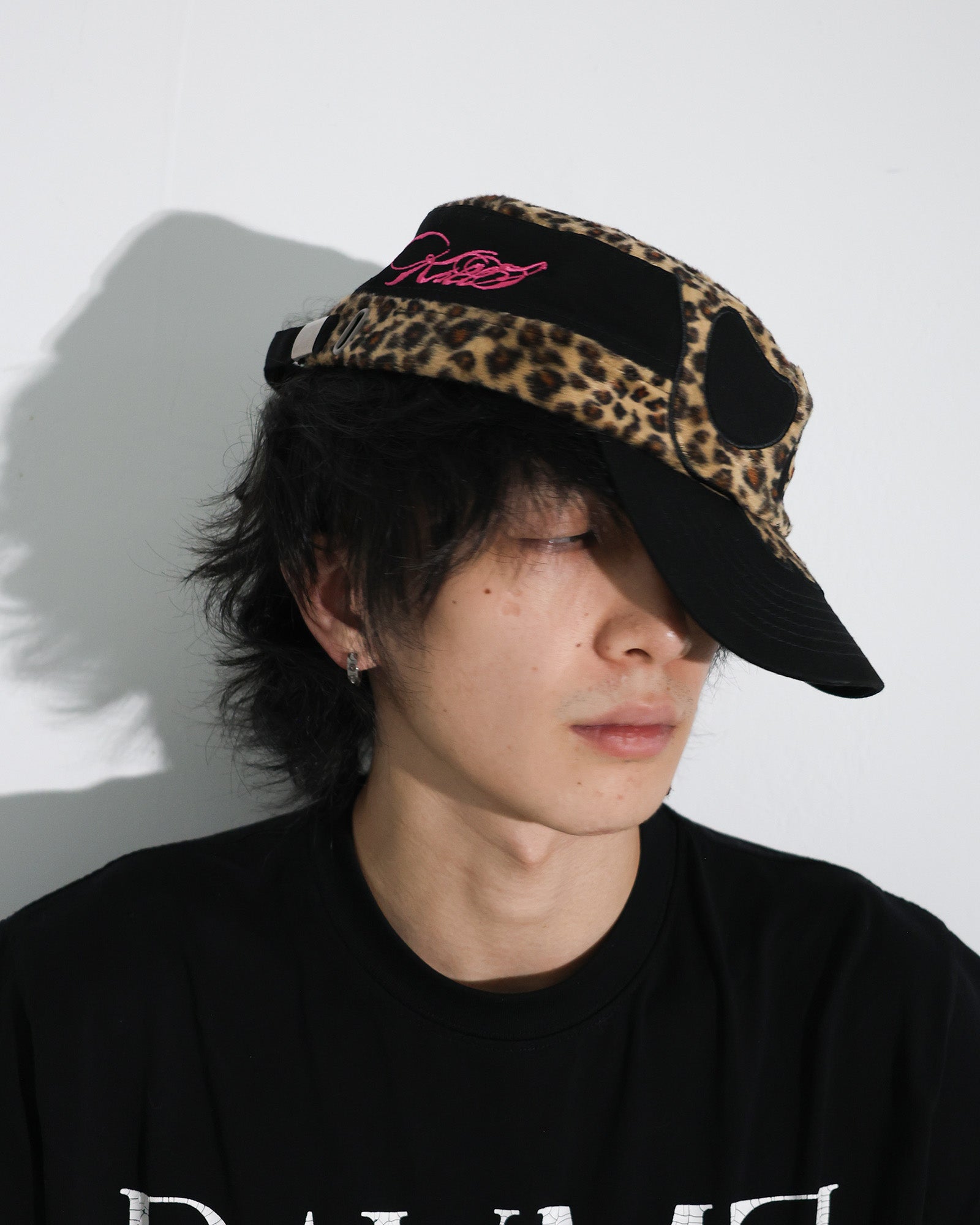 PCCVISION Leopard Skull Patchwork Field Cap