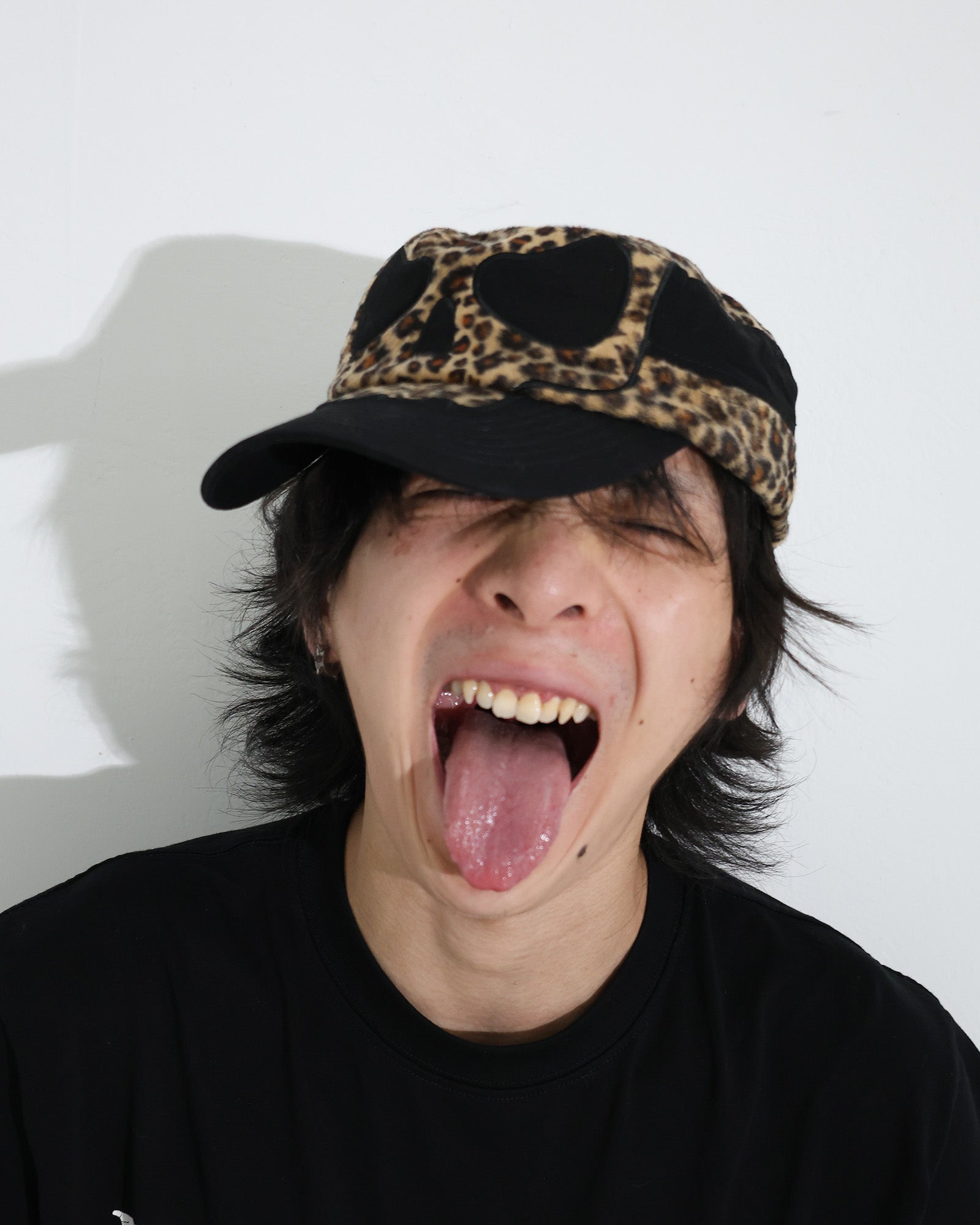 PCCVISION Leopard Skull Patchwork Field Cap