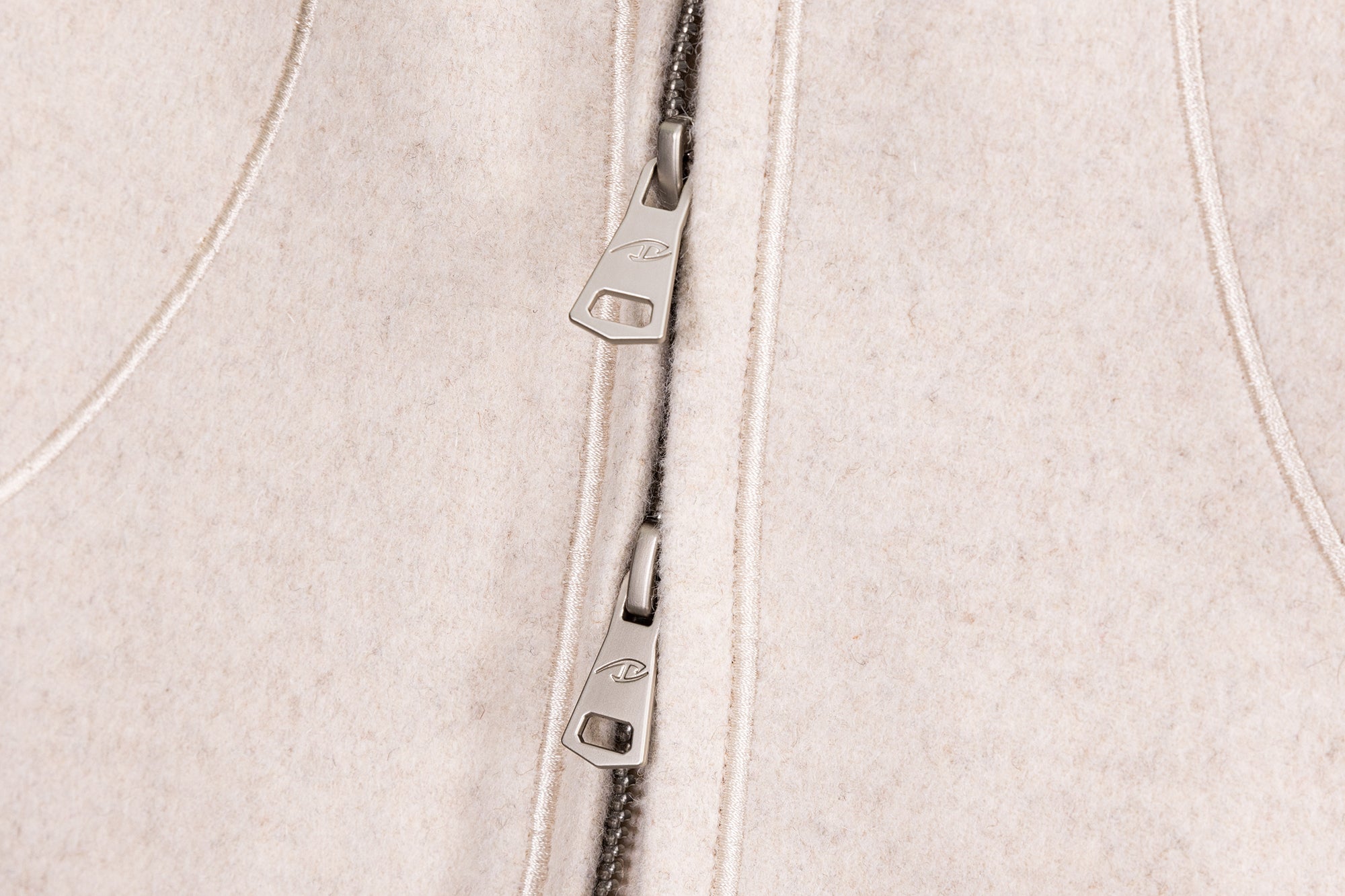 CATSSTAC Topstitch Ornate Pocket Wool-Blend Jacket