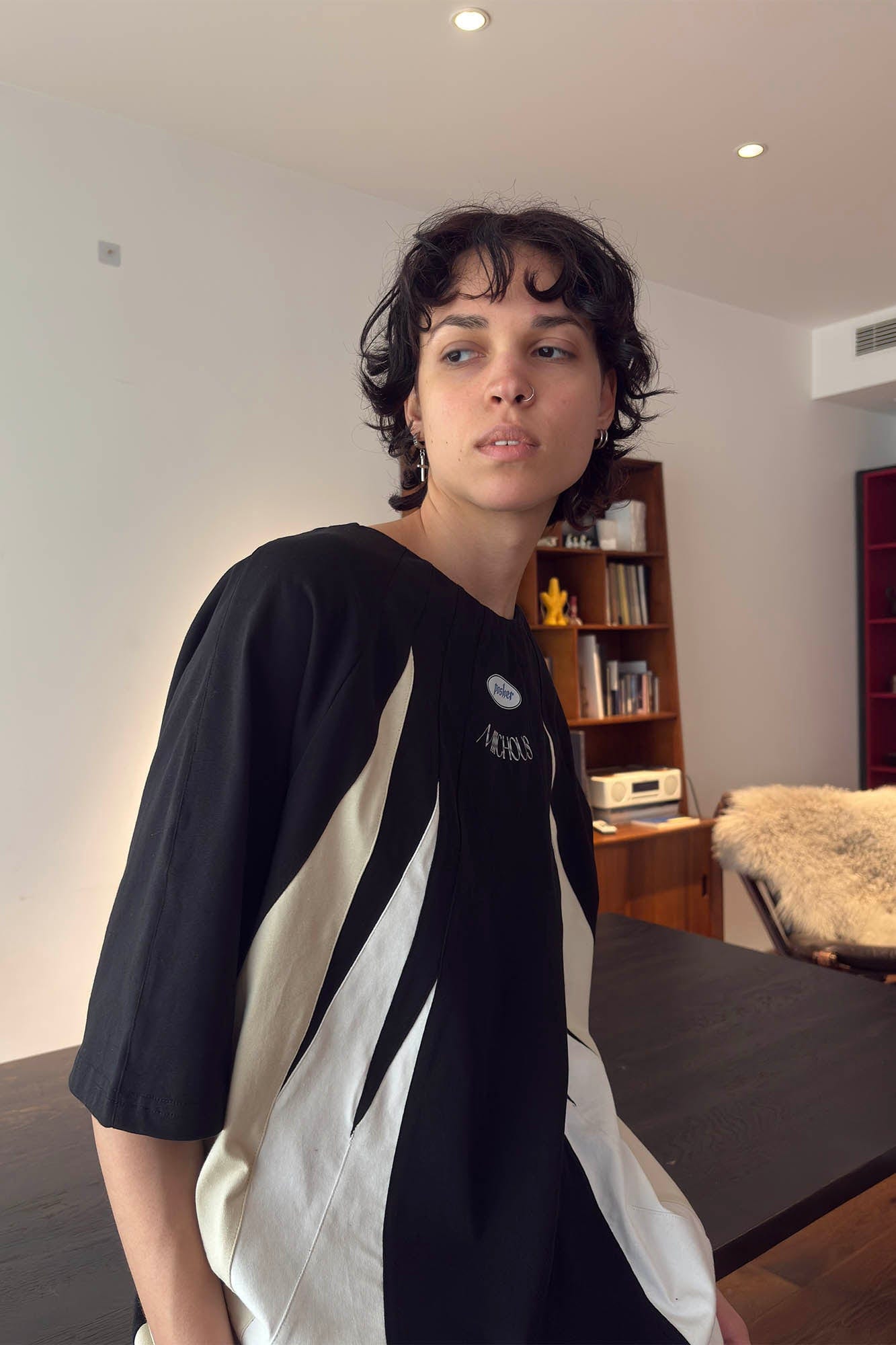 MIICHOUS Iceberg Contrast Panelled T-Shirt