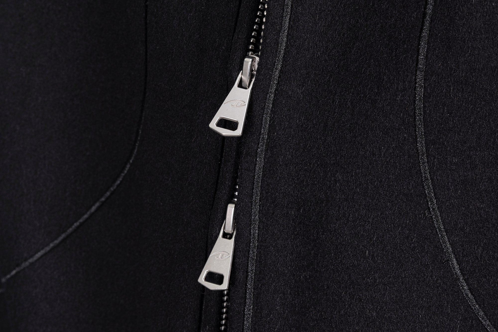 CATSSTAC Topstitch Ornate Pocket Wool-Blend Jacket