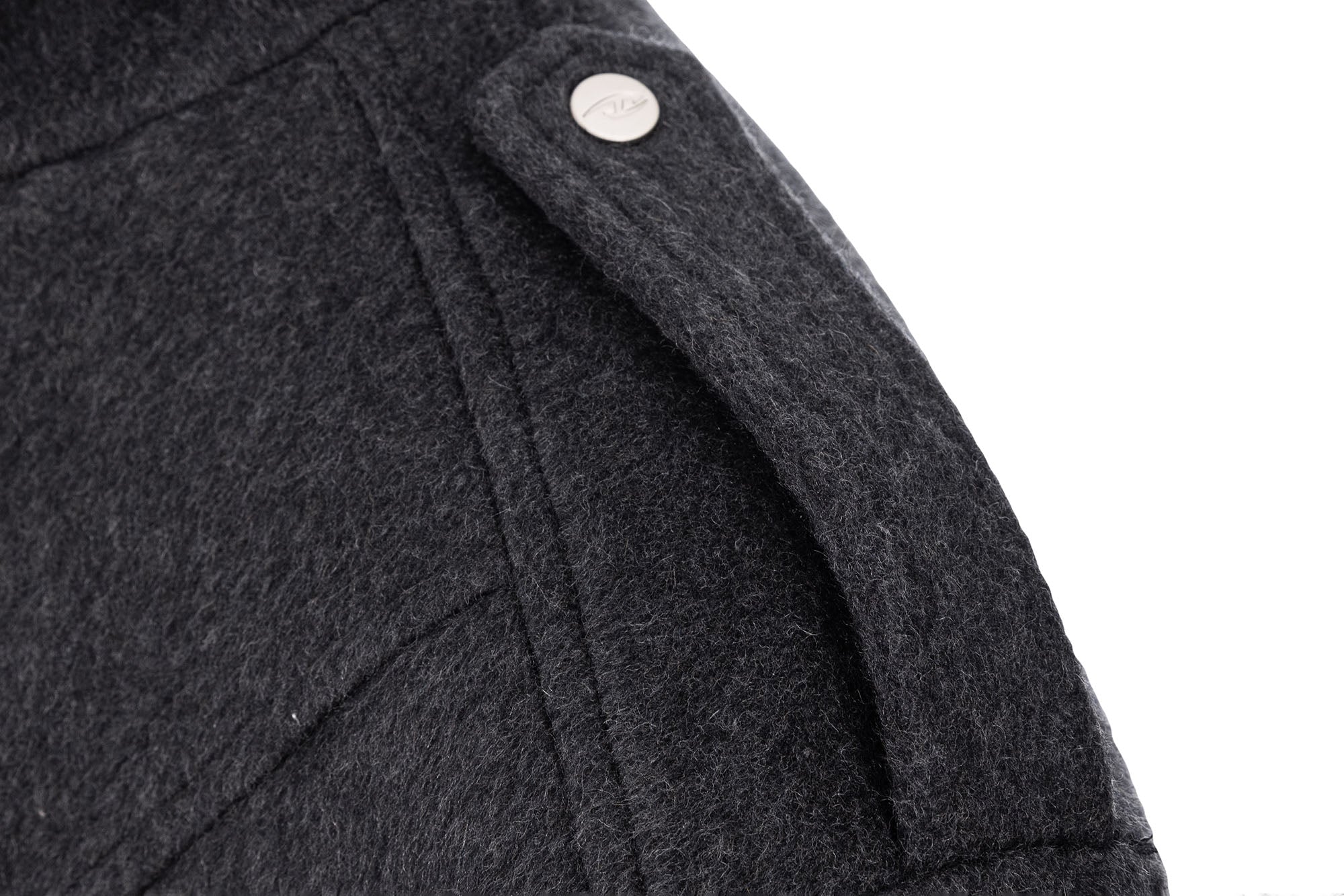 CATSSTAC Asymmetric Placket Flap Pockets Jacket