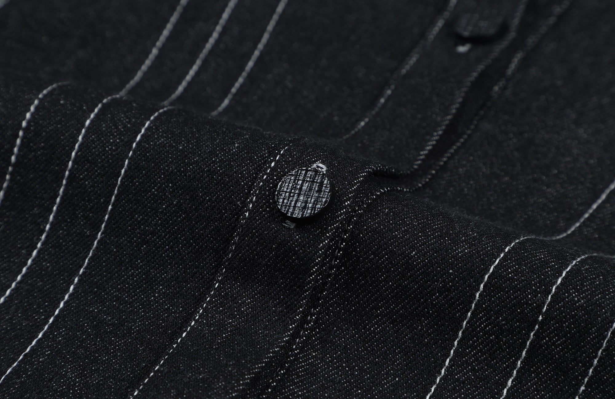 2000RSK Frayed Denim Short-Sleeve Button-Down Shirt