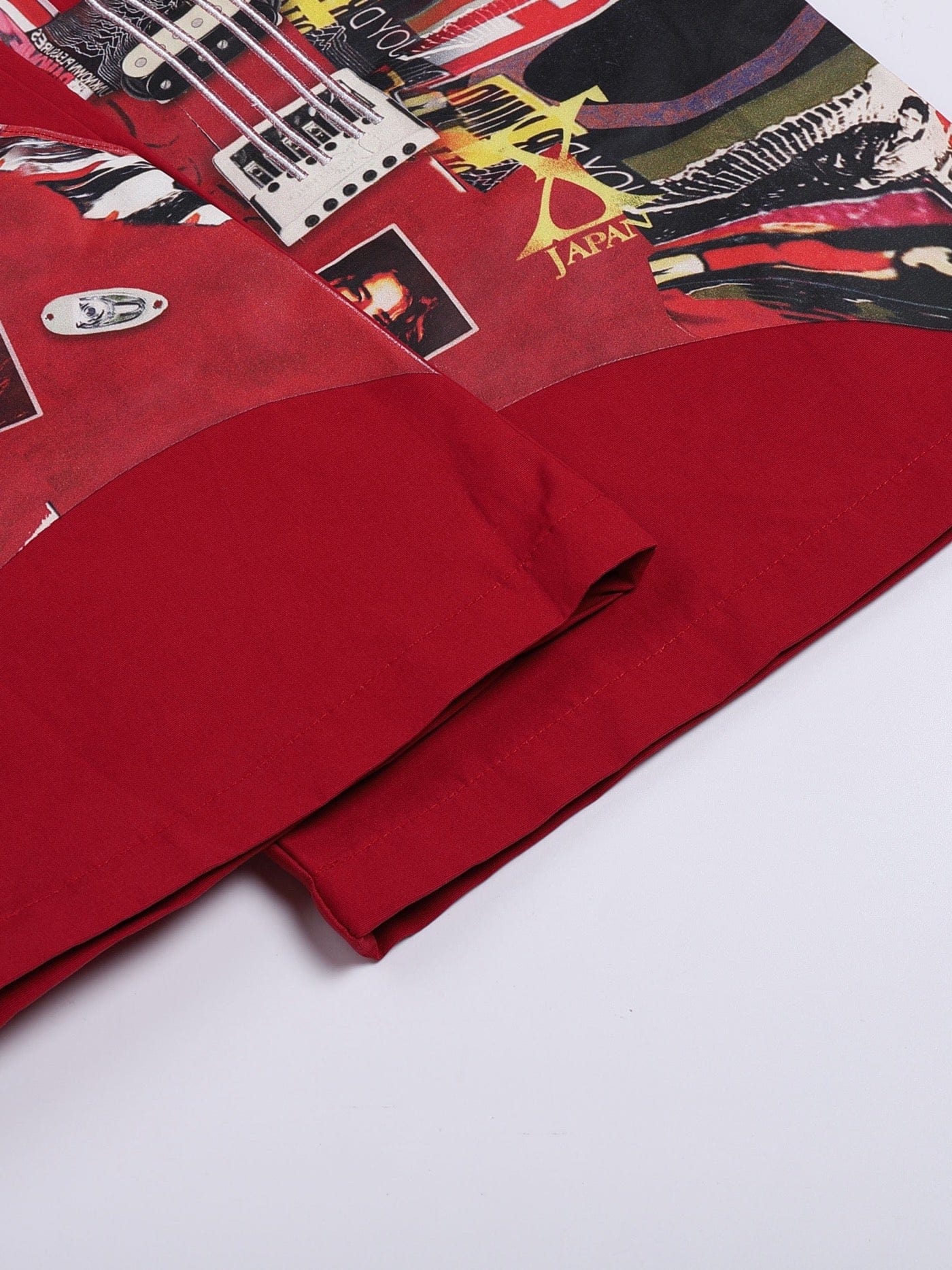 DND4DES The Bass Pants Red, premium urban and streetwear designers apparel on PROJECTISR.com, DND4DES