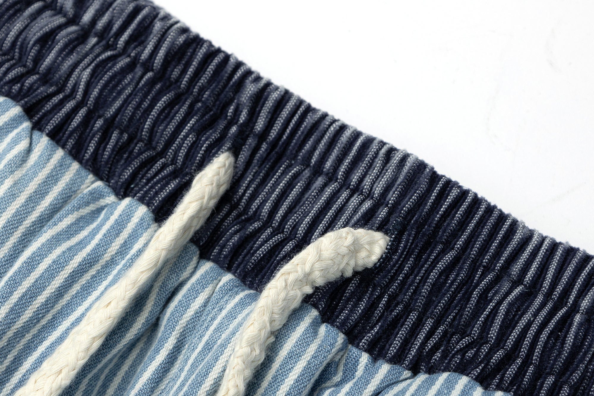 OVDY Striped Turquoise Rivet Straight-Leg Pants, premium urban and streetwear designers apparel on PROJECTISR.com, OVDY